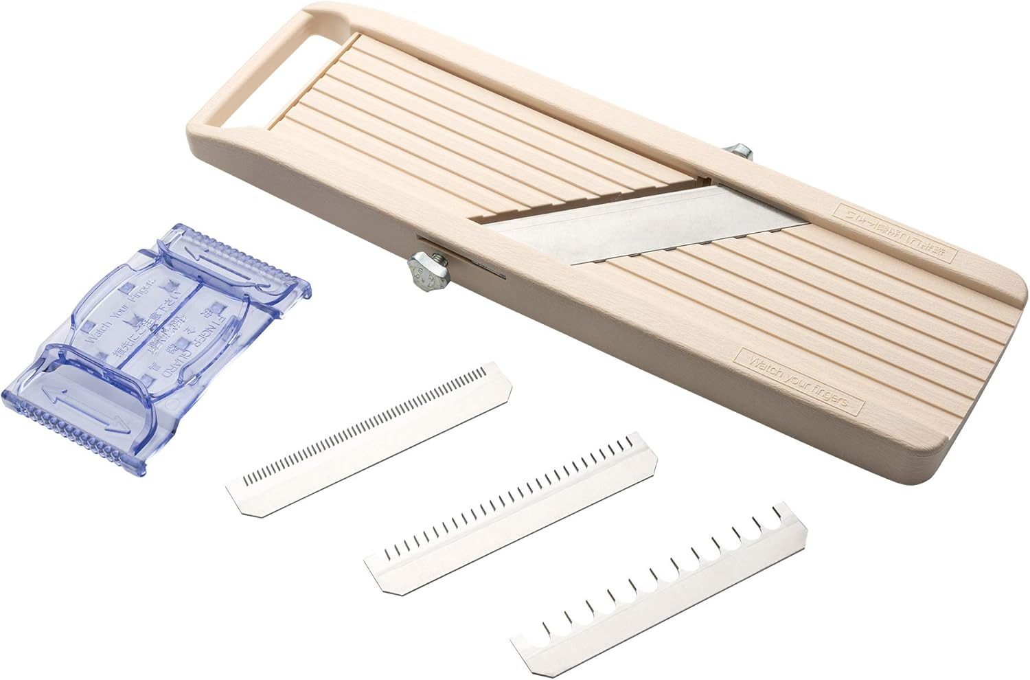 Benriner Gemüsehobel BN-1 Mandoline Gemüsehobel 64 mm – Elfenbein, (1-St)