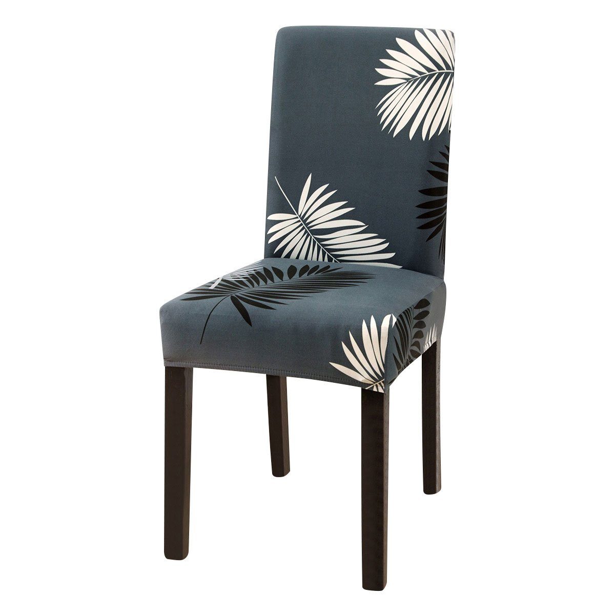 Rosnek Stuhlhusse Stretch,Blumen Geometrisches Muster,für Bankett Esszimmer günstig online kaufen