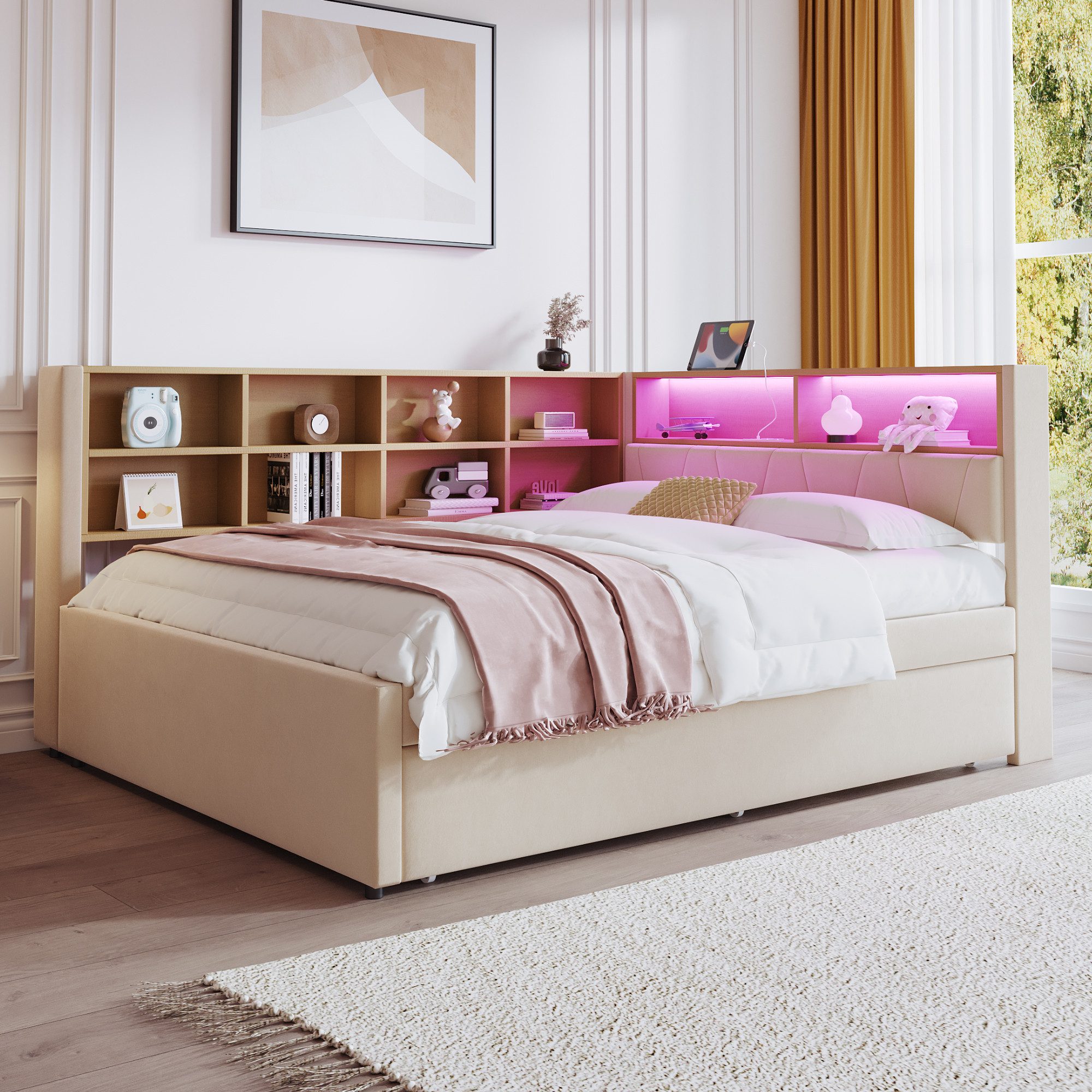 HAUSS SPOLE Schlafsofa 140x200 mit ausziehbett günstig online kaufen