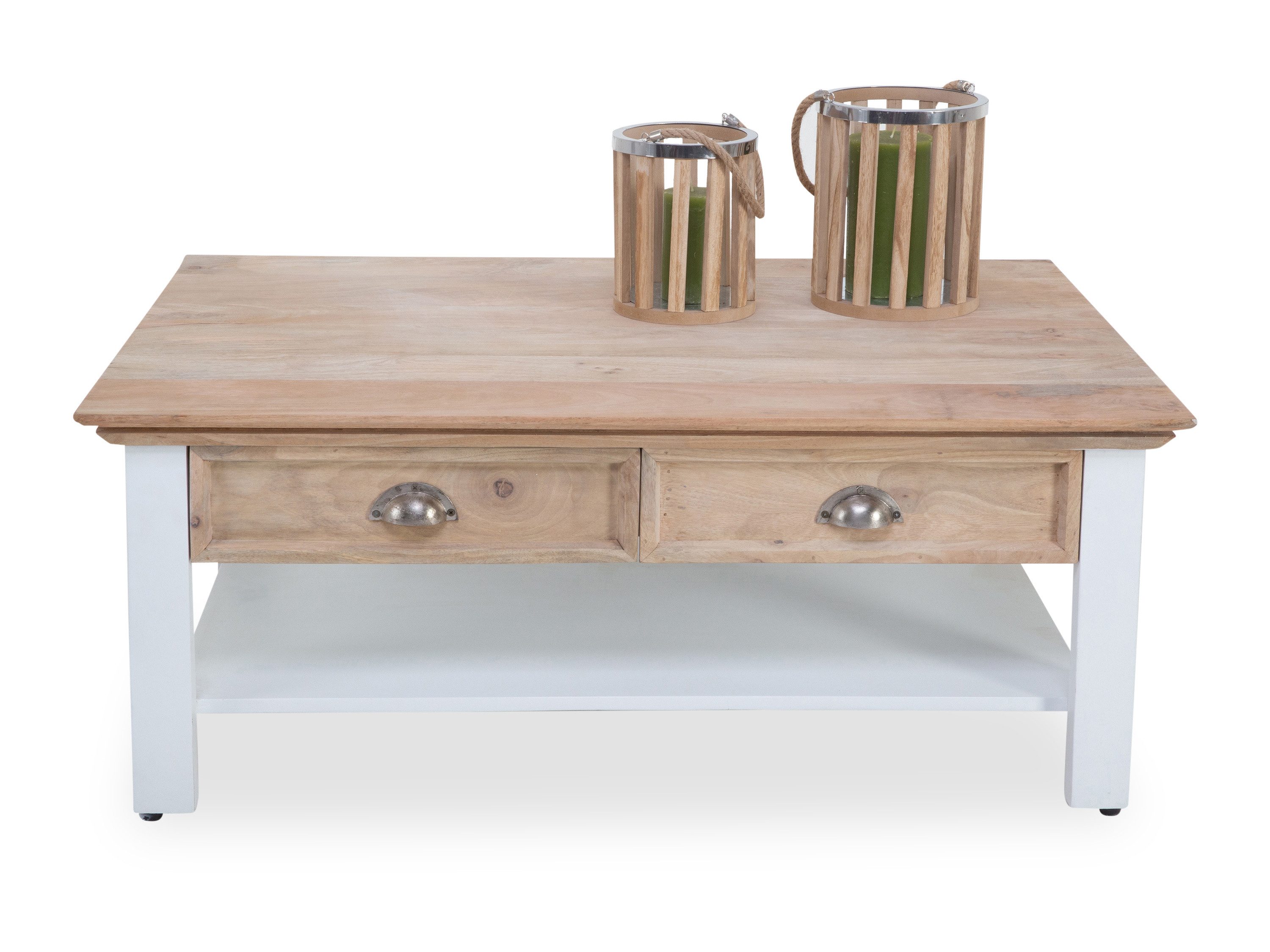 SANSIBAR LIVING Couchtisch Couchtisch SANSIBAR THORSTED BHT 111x44x76 cm braun Wohnzimmertisch