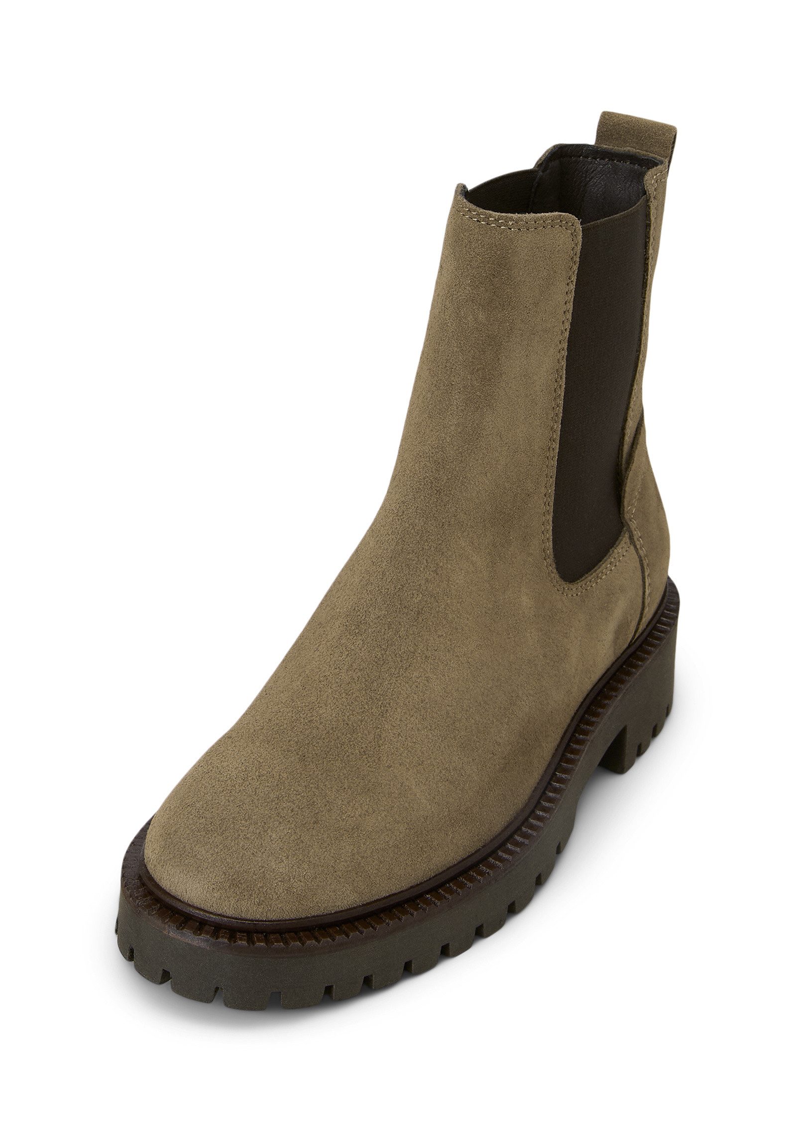 Marc O'Polo aus weichem Veloursleder Chelseaboots