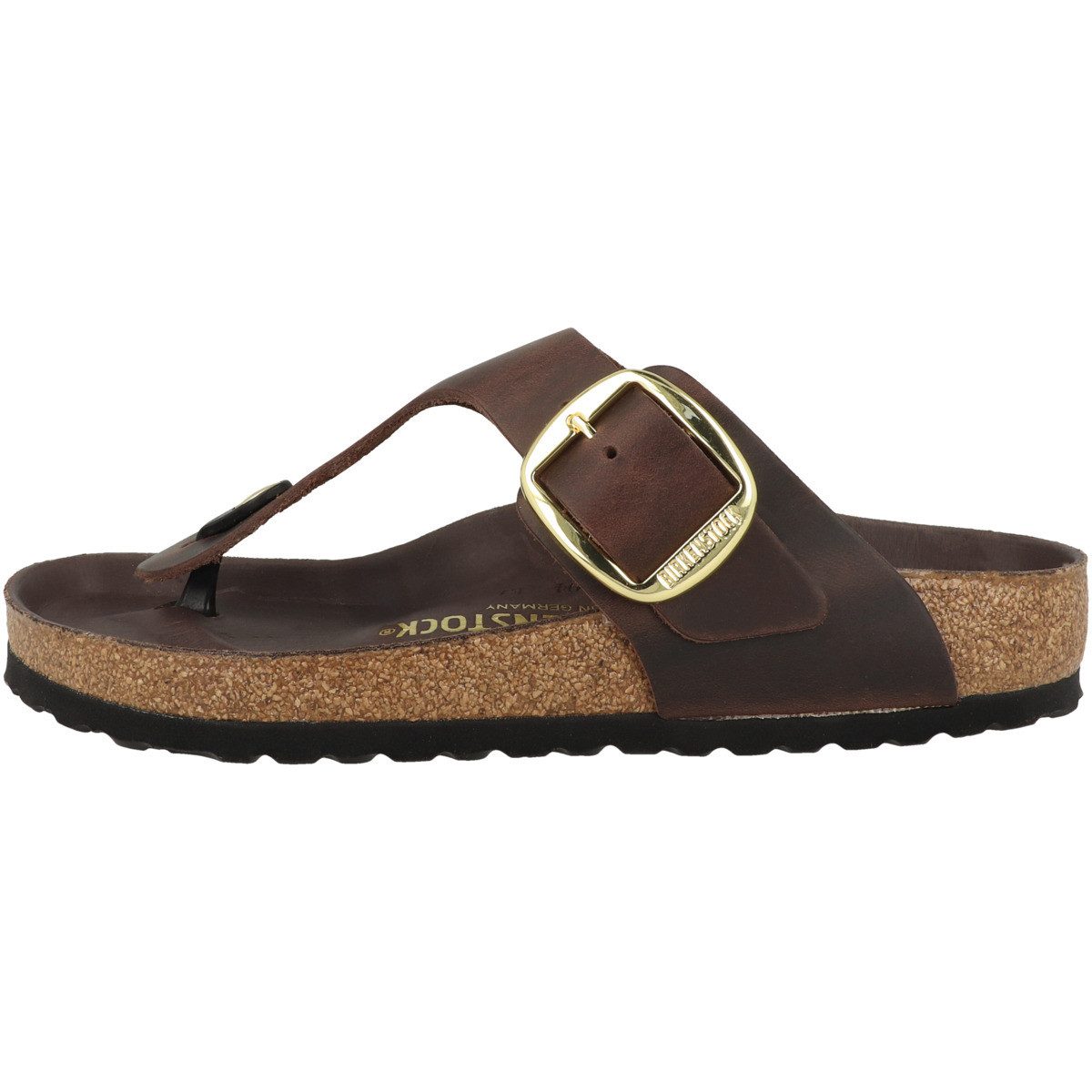 Birkenstock Gizeh Big Buckle geöltes Naturleder Damen Sandale Sandaletten, Sommerschuhe, Badeschuhe, Riemchen, Schlappen