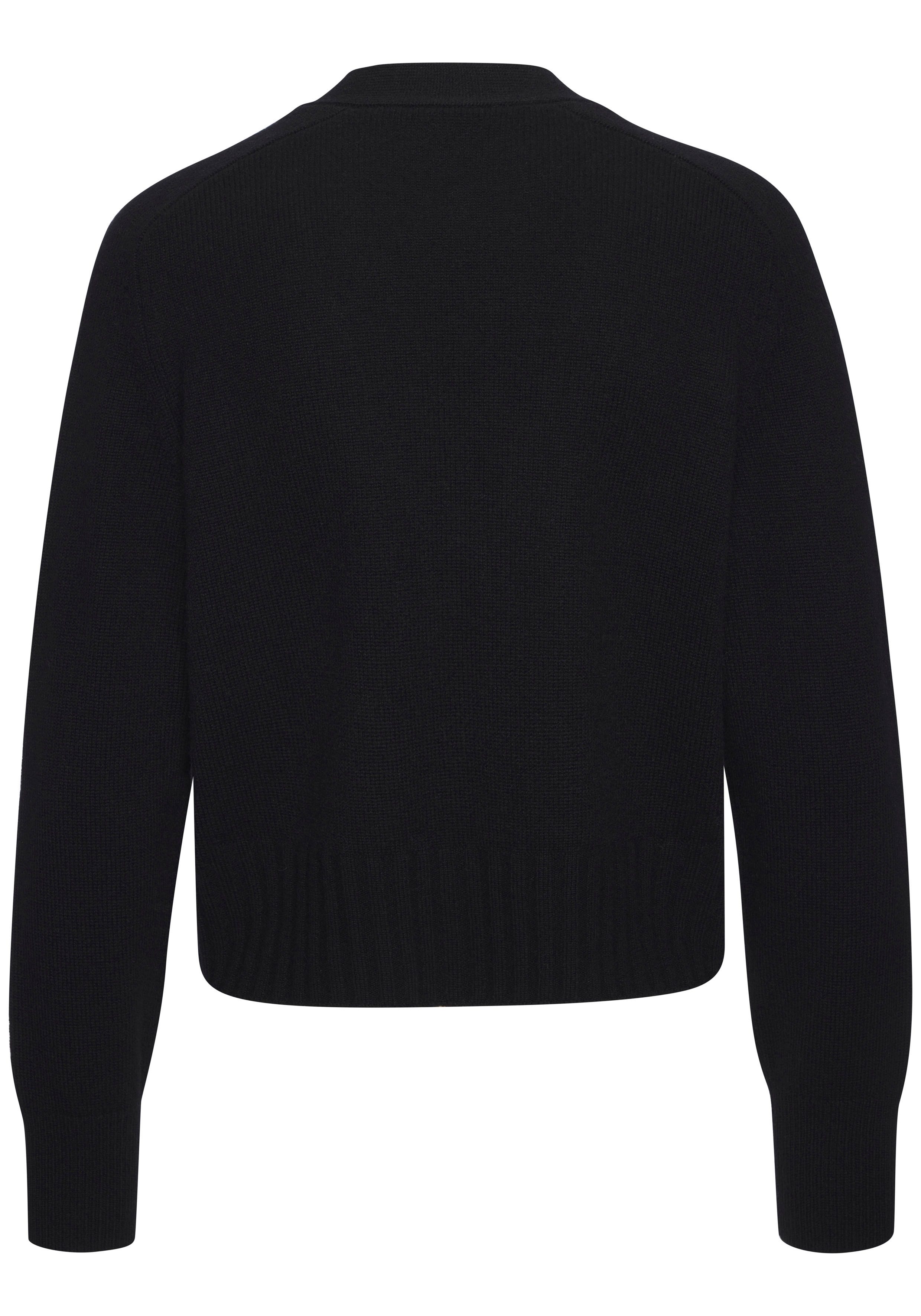 LASCANA Strickjacke, weiche Kaschmirstrickjacke mit V-Ausschnitt