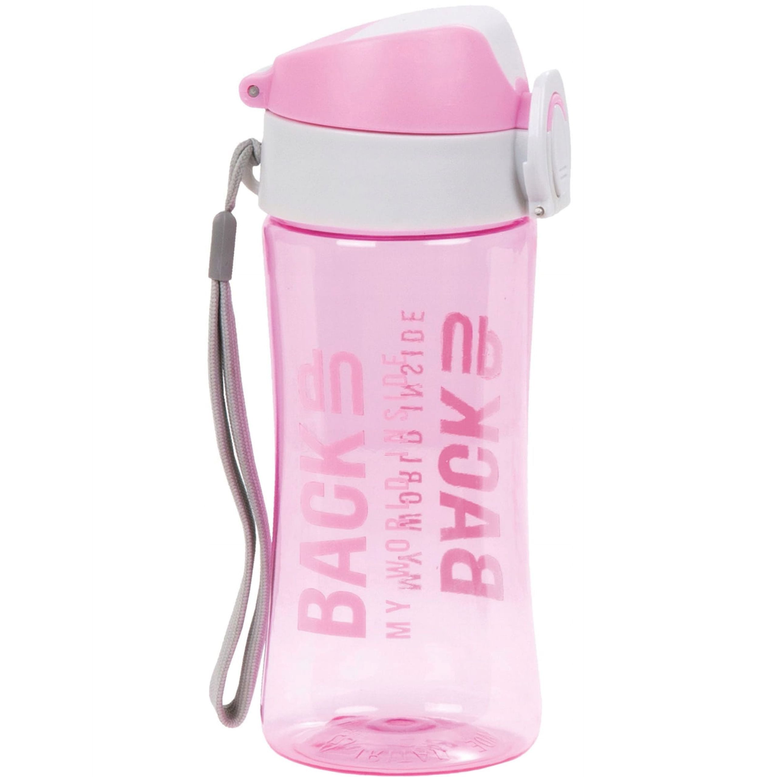 Festivalartikel Lunchbox Kinder Frühstücksset: Tritan Trinkflasche + Lunchbox, BPA-frei, Rosa