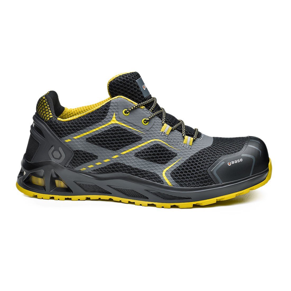 Base Footwear Захисне взуття KAPTIV B1004 S1P ALU-Kappe Sicherheitsschuh rutschhemmend, hitzebeständig, atmungsaktiv, Aluminium-Schutzkappe