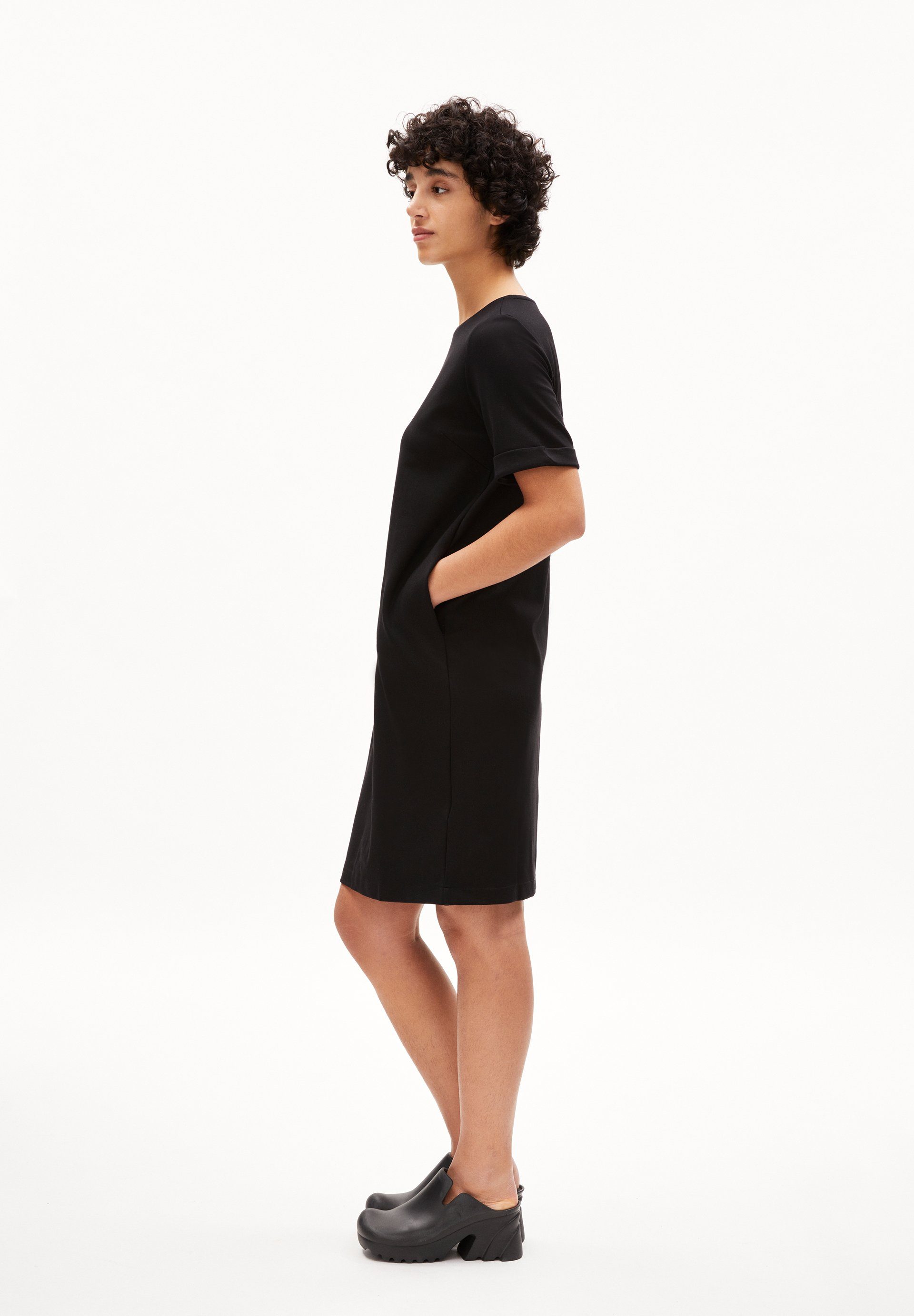 Armedangels Midikleid MAAILANA Rundhalsausschnitt günstig online kaufen