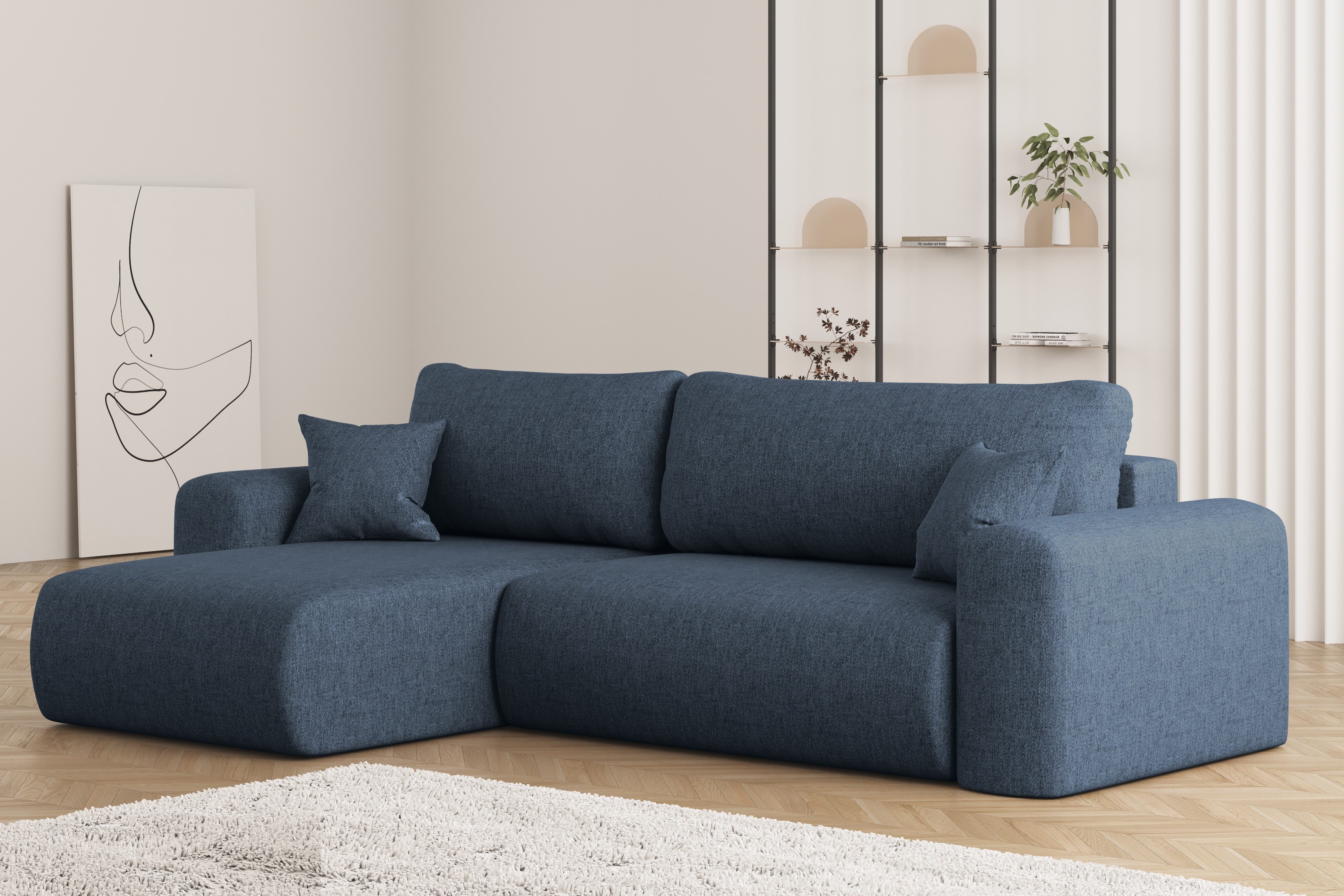 Kaiser Möbel Ecksofa Ecksofa mit Schlaffunktion günstig online kaufen