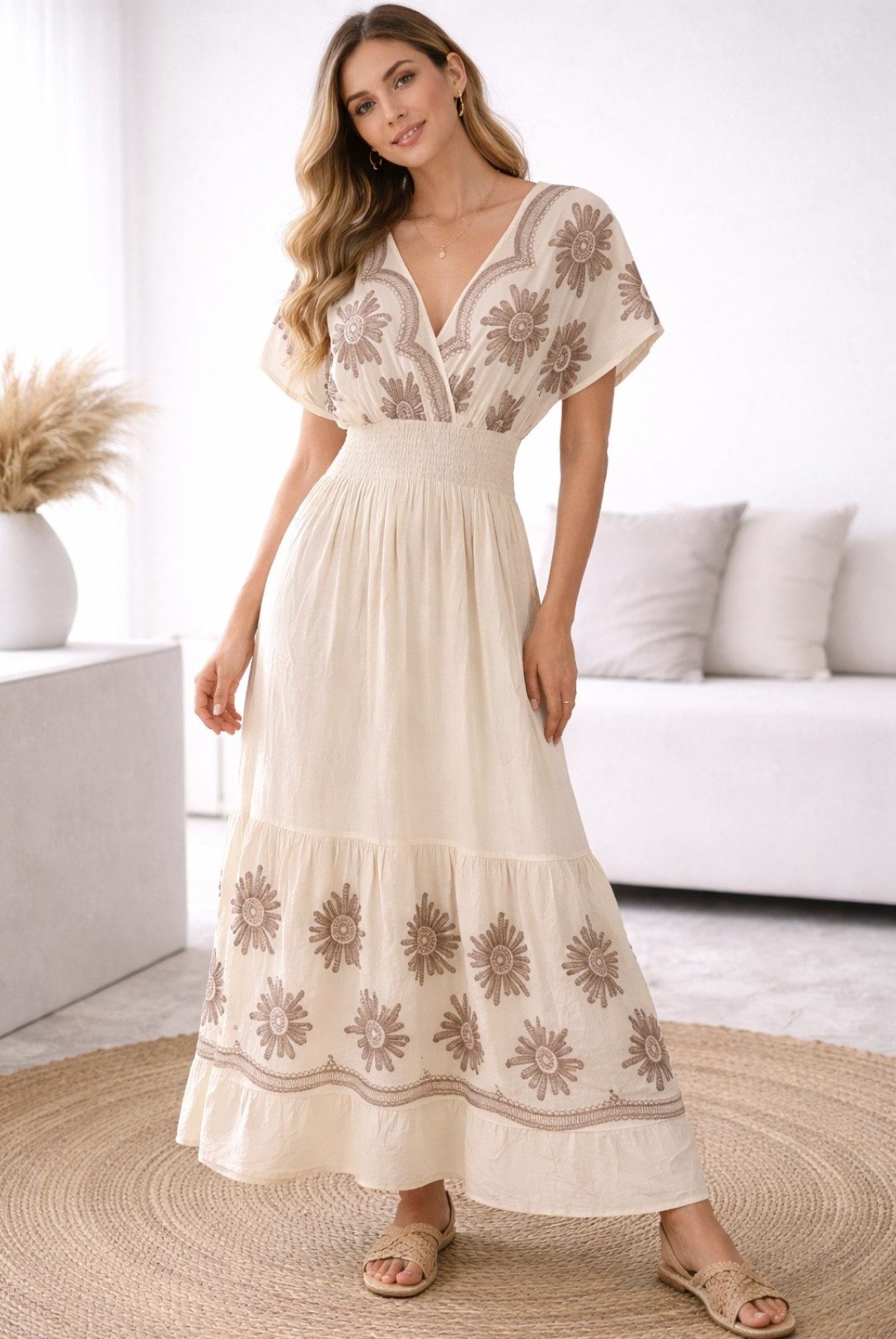 Sonderpostendiscount Sommerkleid Damen Sommerkleid Mariella