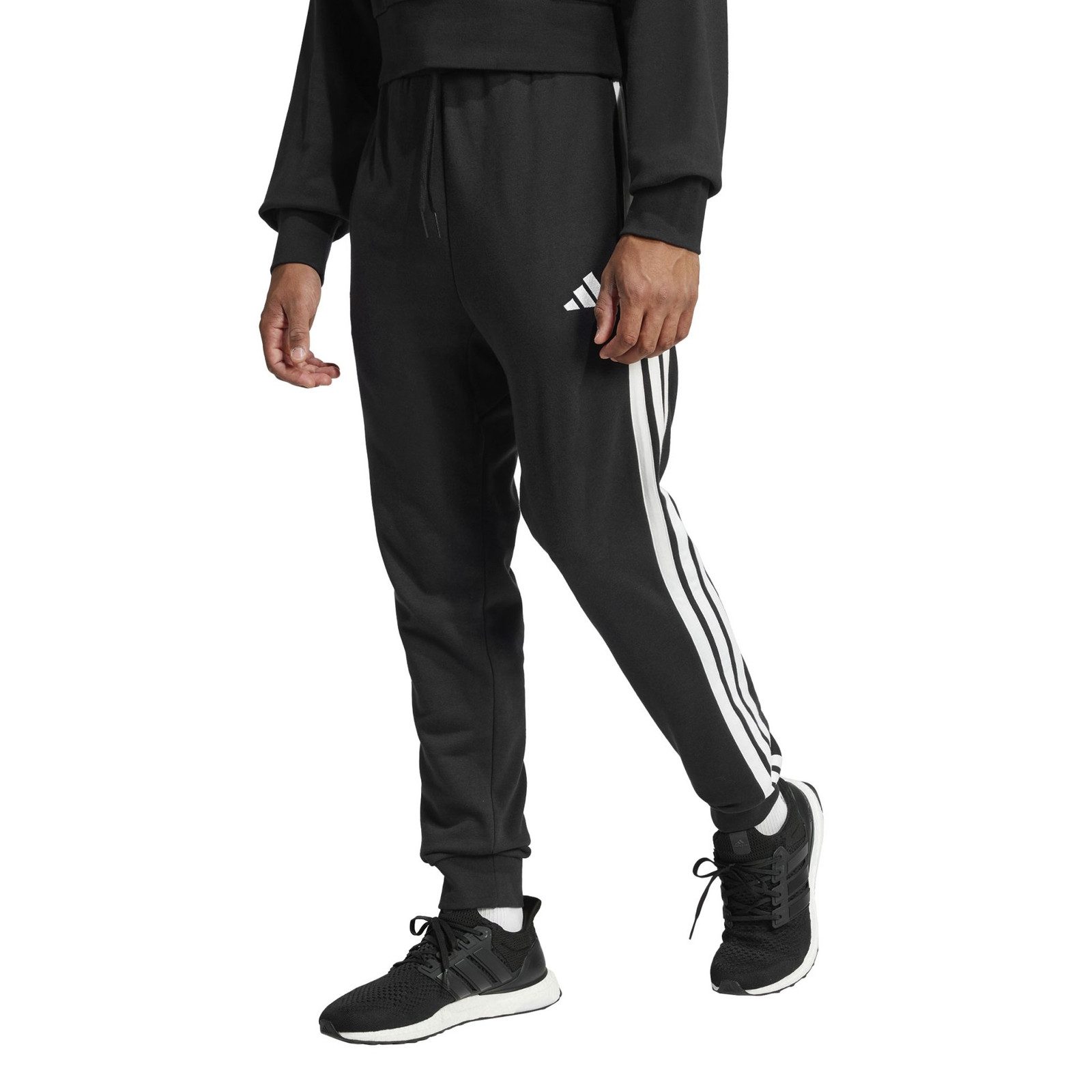 adidas Sportswear Jogginghose Essentials 3-Streifen French Terry Hose mit Markentypischen Details