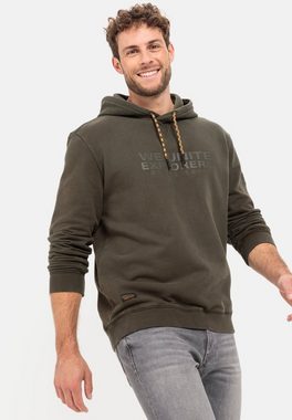 camel active Kapuzensweatshirt aus reiner Baumwolle (1-tlg)