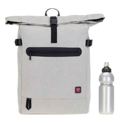 ELEPHANT Rucksack Freizeitrucksack Damen Herren AllDay Daypack, Geheimfach A4 Laptop Tasche + Trinkflasche