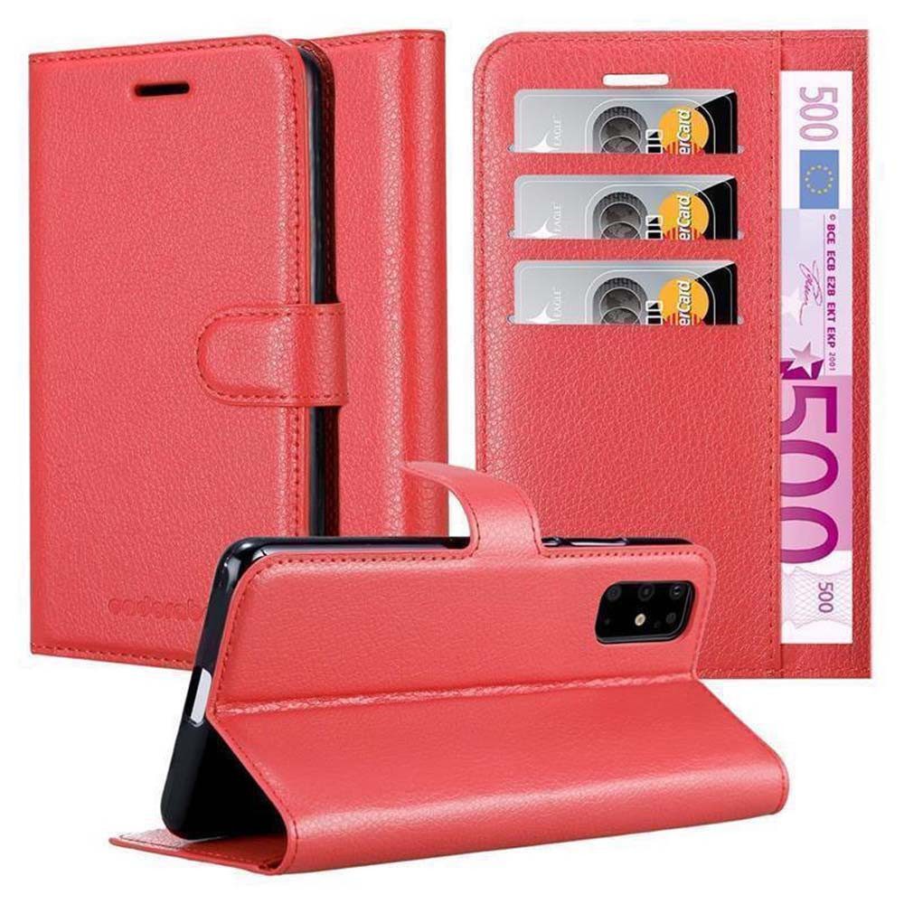 Cadorabo Handyhülle für Samsung Galaxy S20 PLUS Hülle Samsung Galaxy S20 PLUS, Hülle Schutzhülle mit Standfunktion, Kartenfach und Magnetverschluss