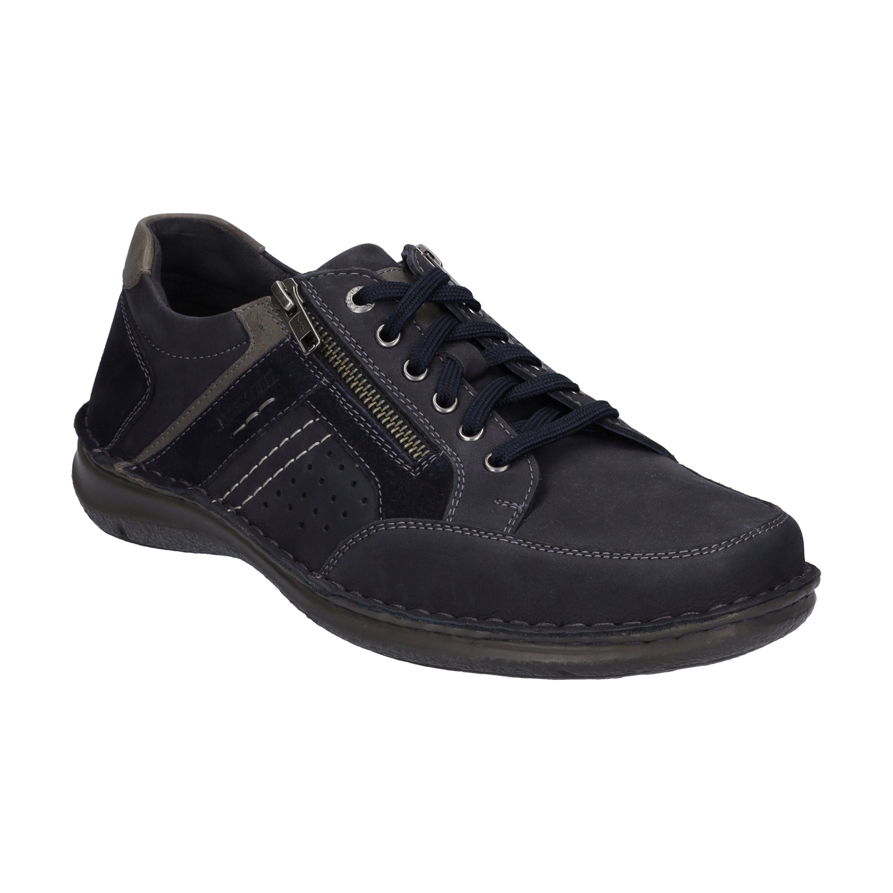 Anvers 87, blau Schnürschuh