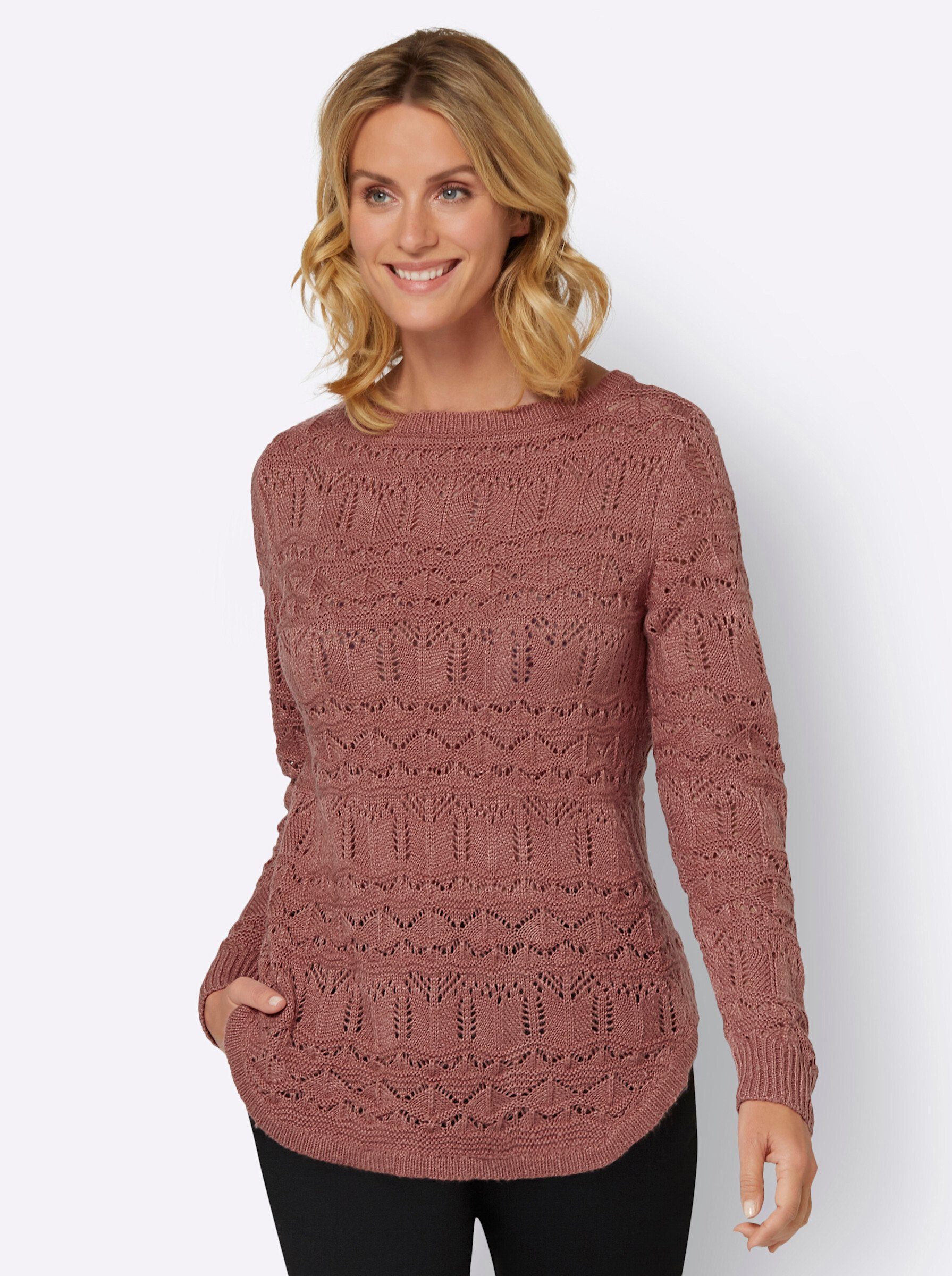 Witt Strickpullover Ajourpullover . günstig online kaufen