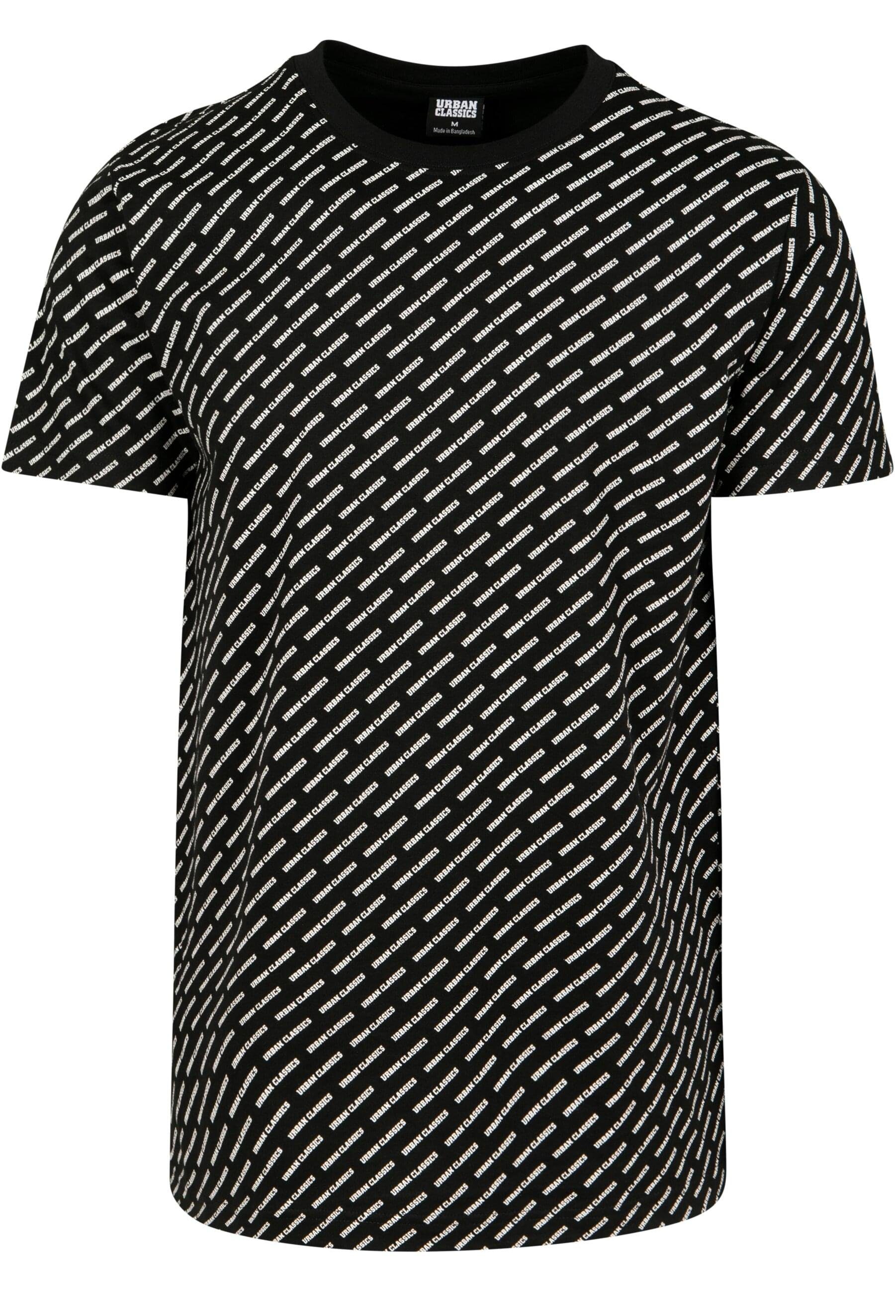 URBAN CLASSICS T-Shirt Urban Classics Herren Allover Logo Tee (1-tlg)