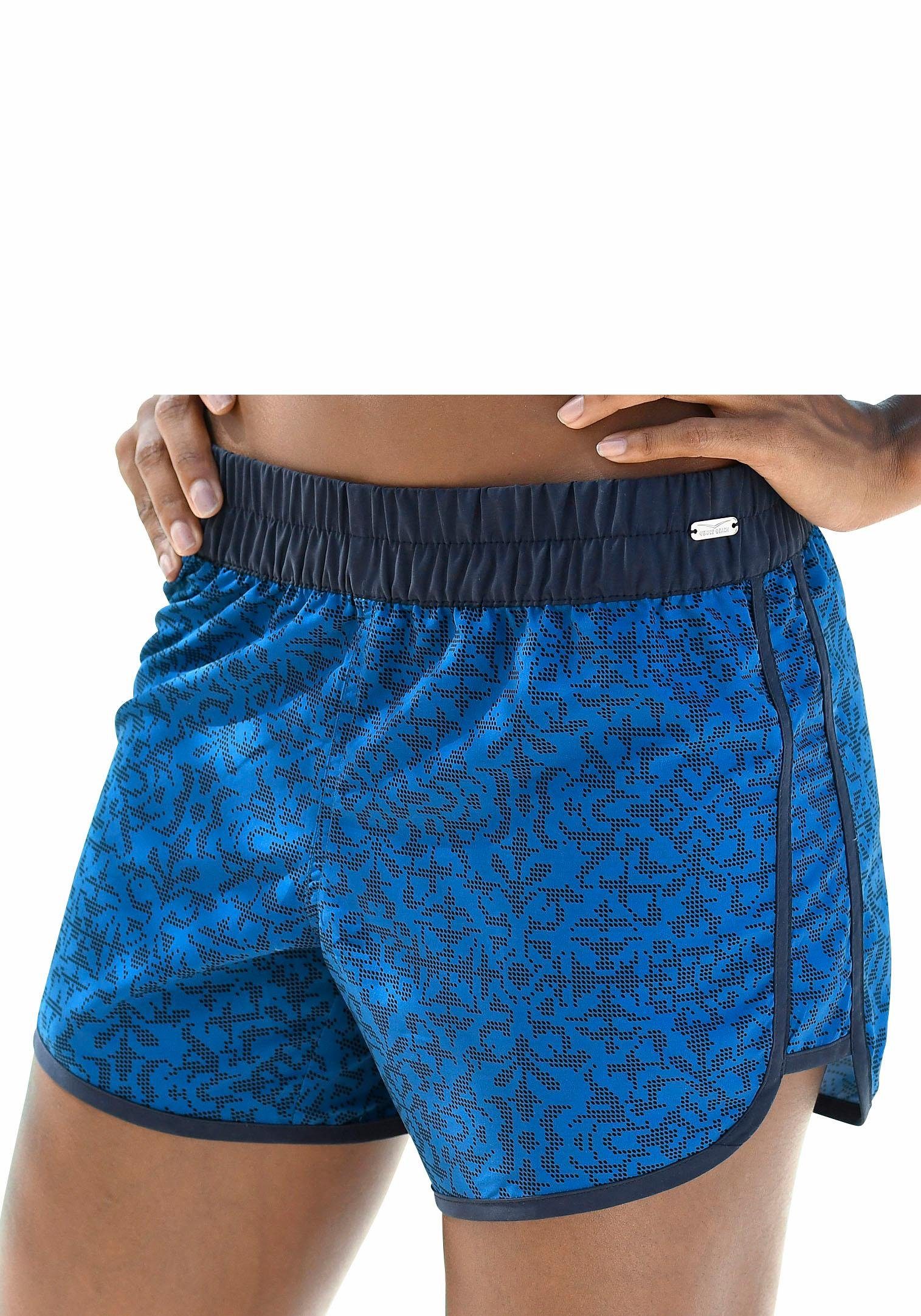Venice Beach Badeshorts mit dezentem Druck günstig online kaufen
