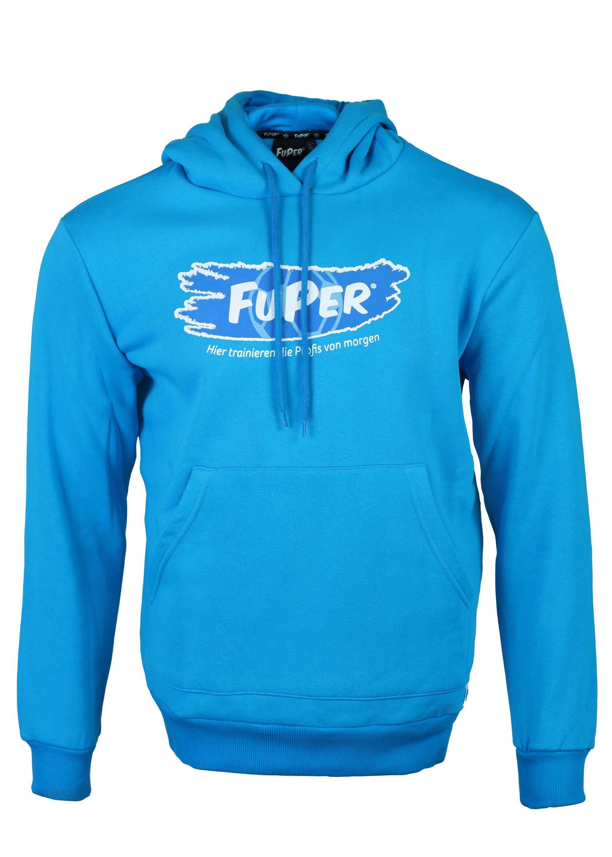 Blue Hoodie Rudi Sport Lifestyle und für Herren, FuPer