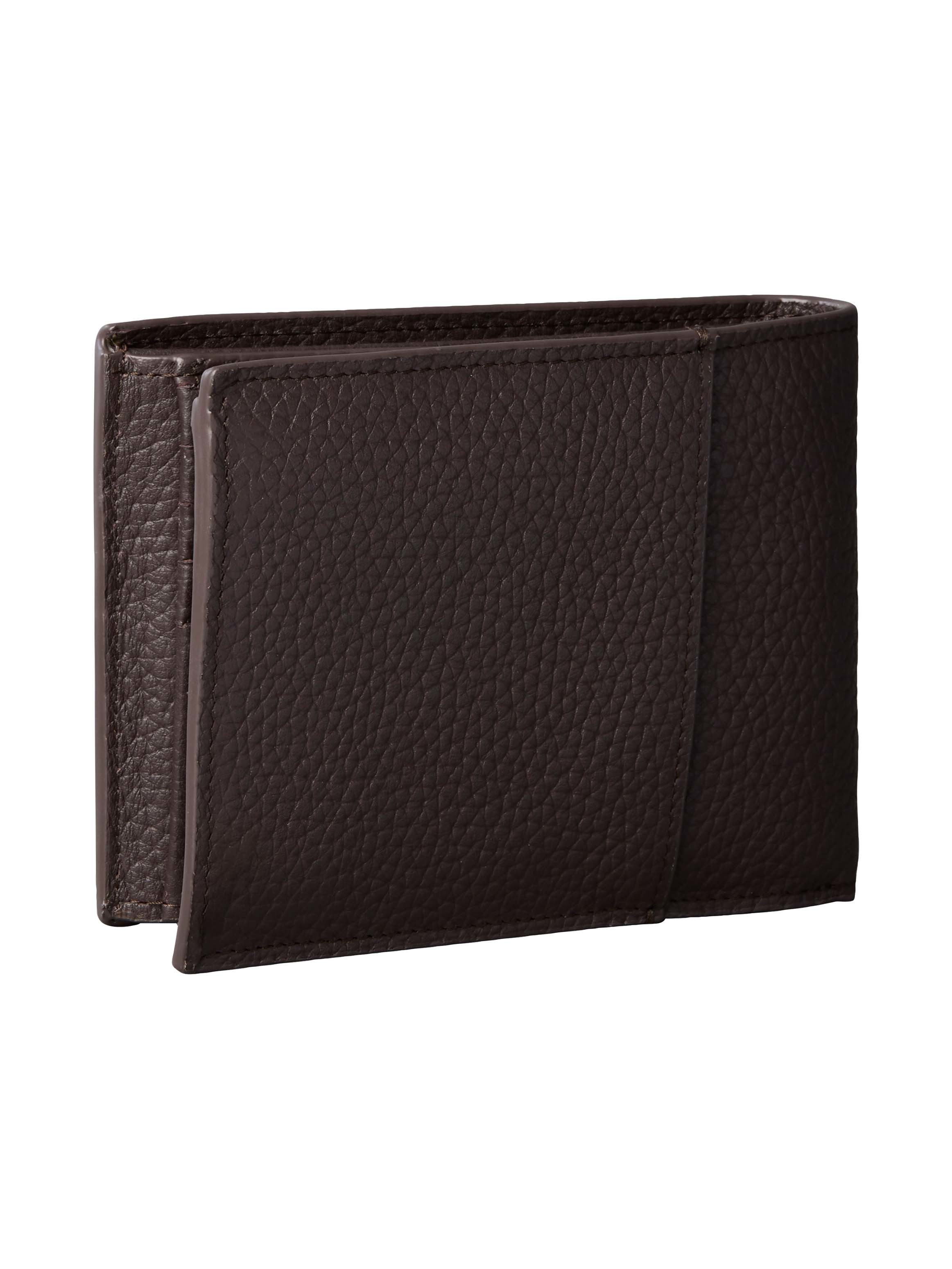 Calvin Klein Geldbörse FOIL EMBOSS TRIFOLD w/ CARD, Unisex Geldbeutel, Portemonnaie mit Logoschriftzug