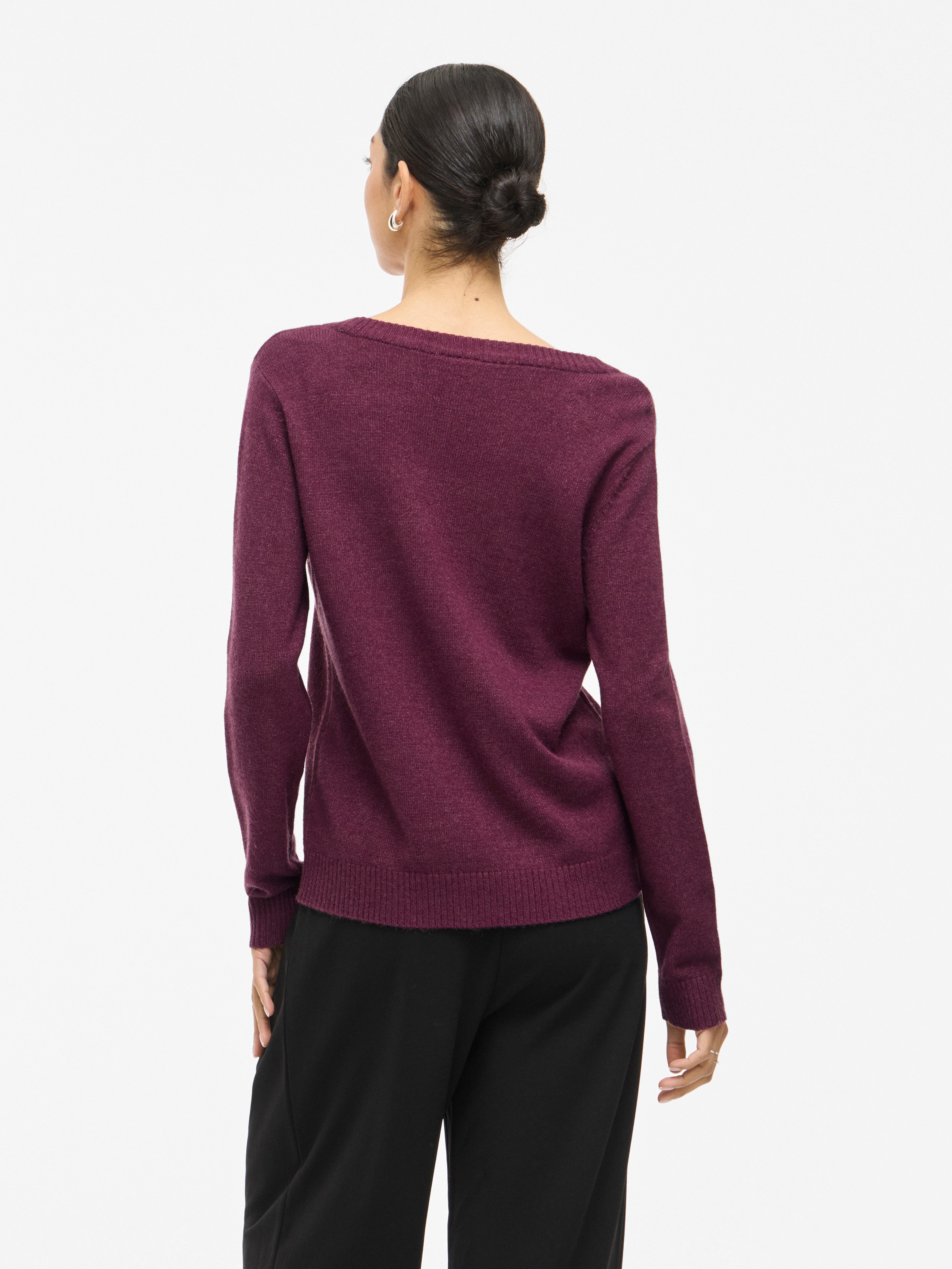 Vila Rundhalspullover VIRIL O-NECK L/S KNIT TOP - NOOS günstig online kaufen