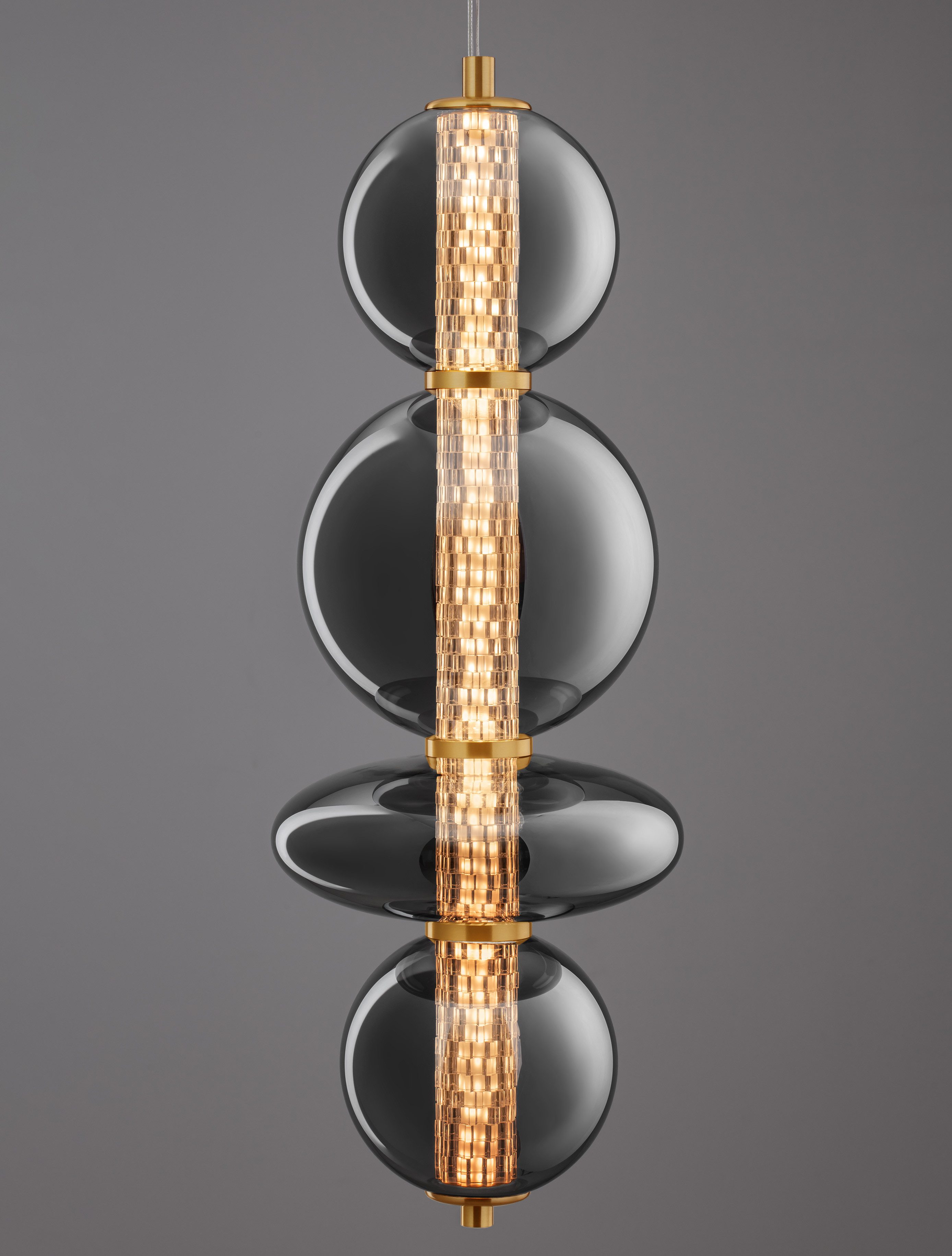 Nova Luce Pendelleuchte NAVI, Warmweiß