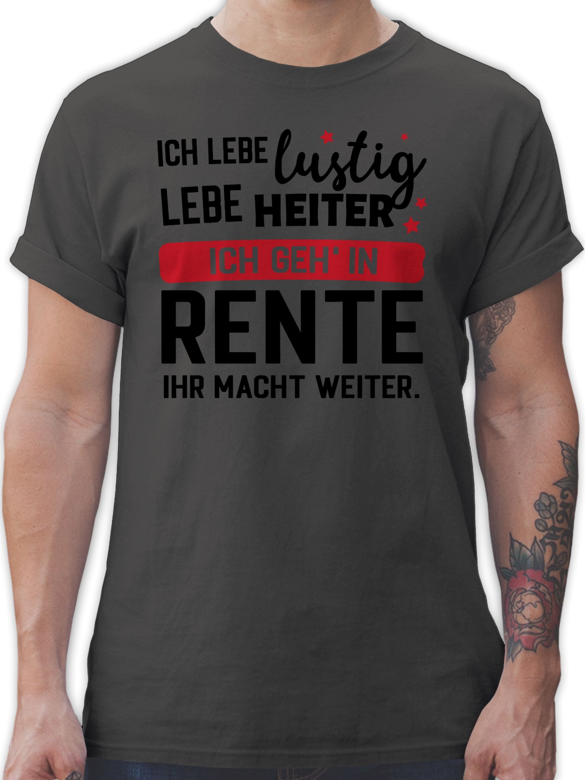Shirtracer T-Shirt Ich geh in Rente günstig online kaufen