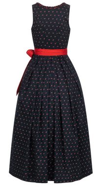 Nübler Dirndl Dirndl lang Thea in Schwarz von Nübler