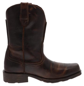 Ariat RAMBLER D Dunkelbraun Cowboystiefel Herren Westernreitstiefelette