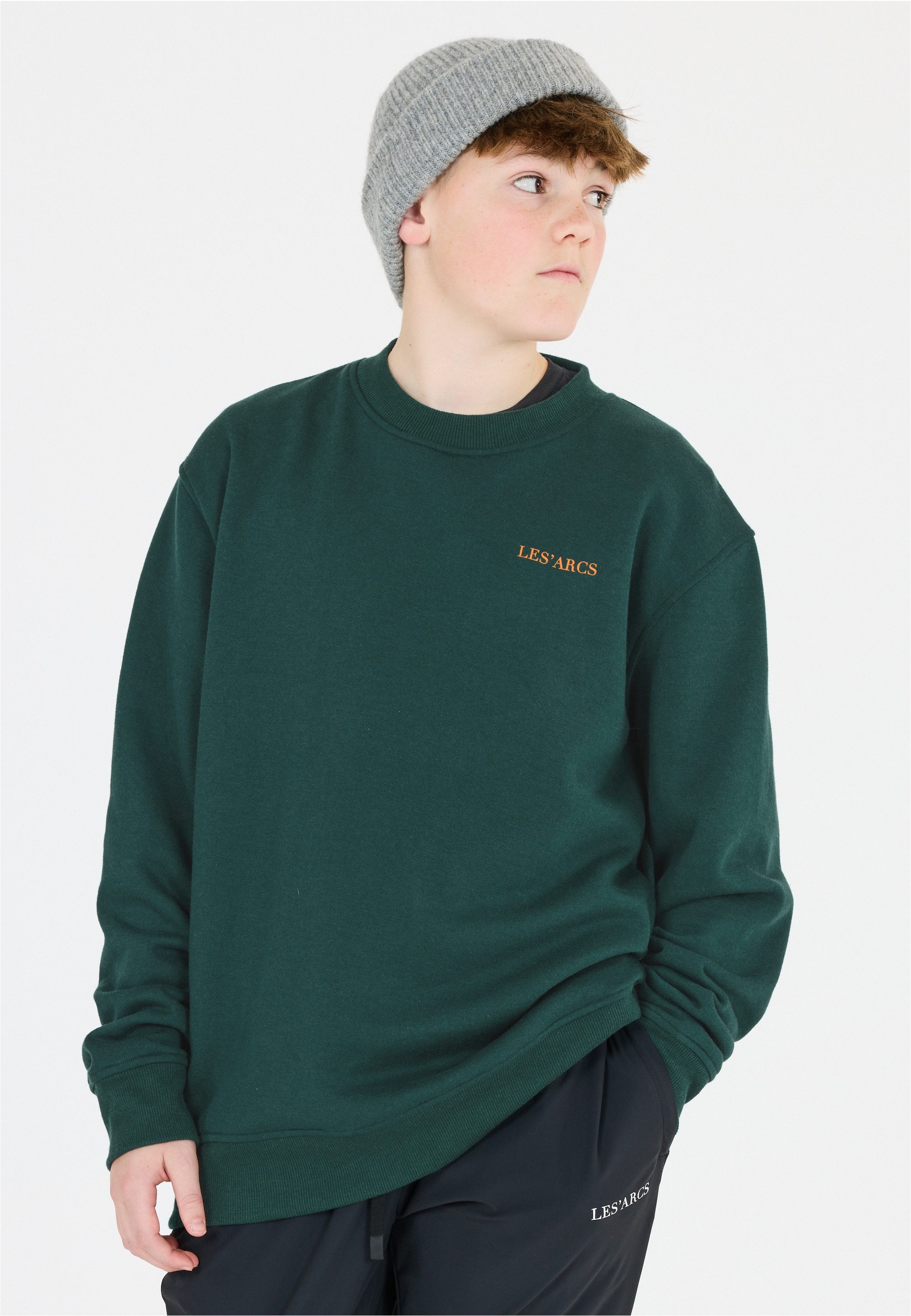 Les'Arcs Sweatshirt Deasach mit stylischem Print und bequemer Passform