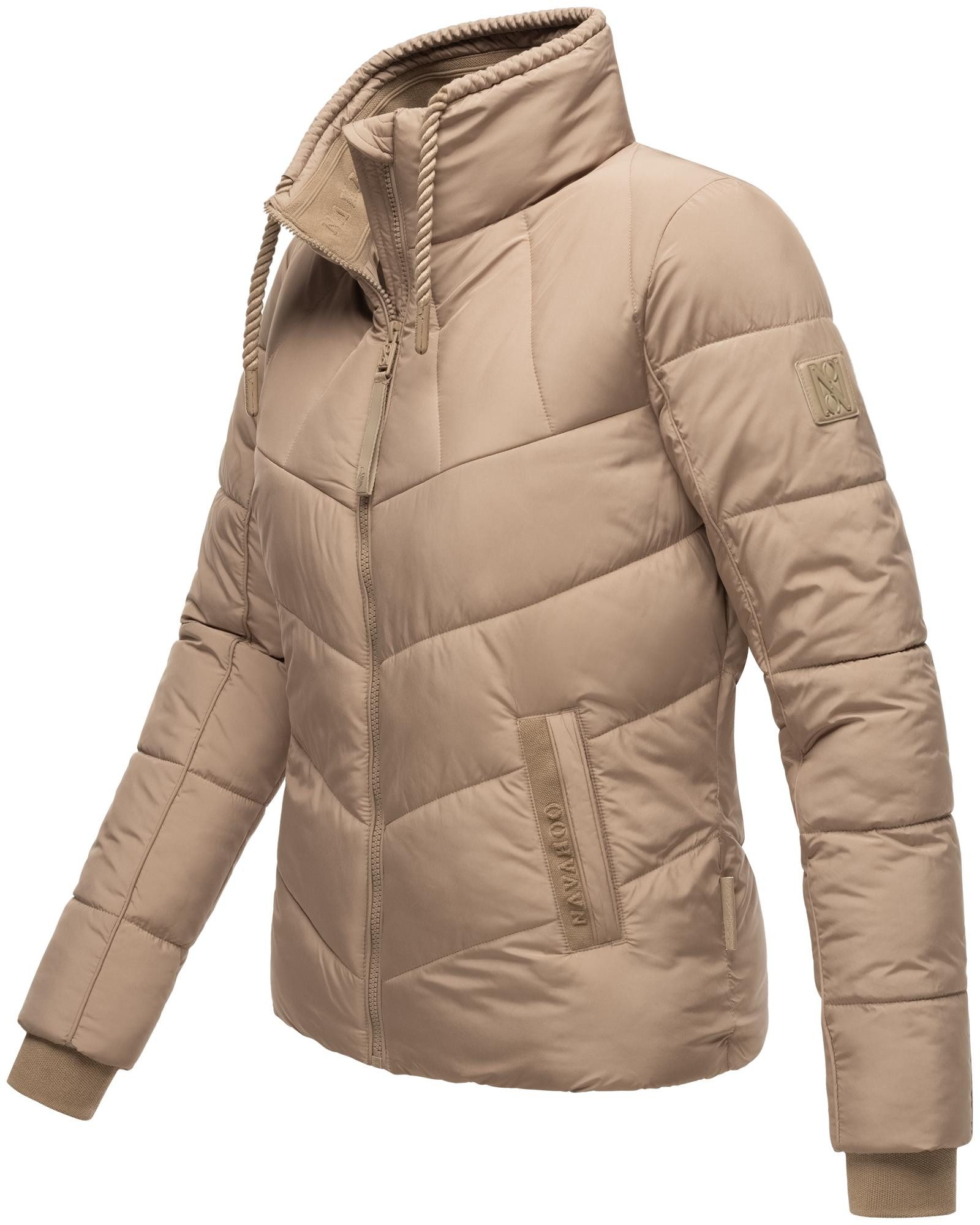 Navahoo Steppjacke Liebesfee 14 gesteppte Damenjacke mit wattiertem Stehkragen