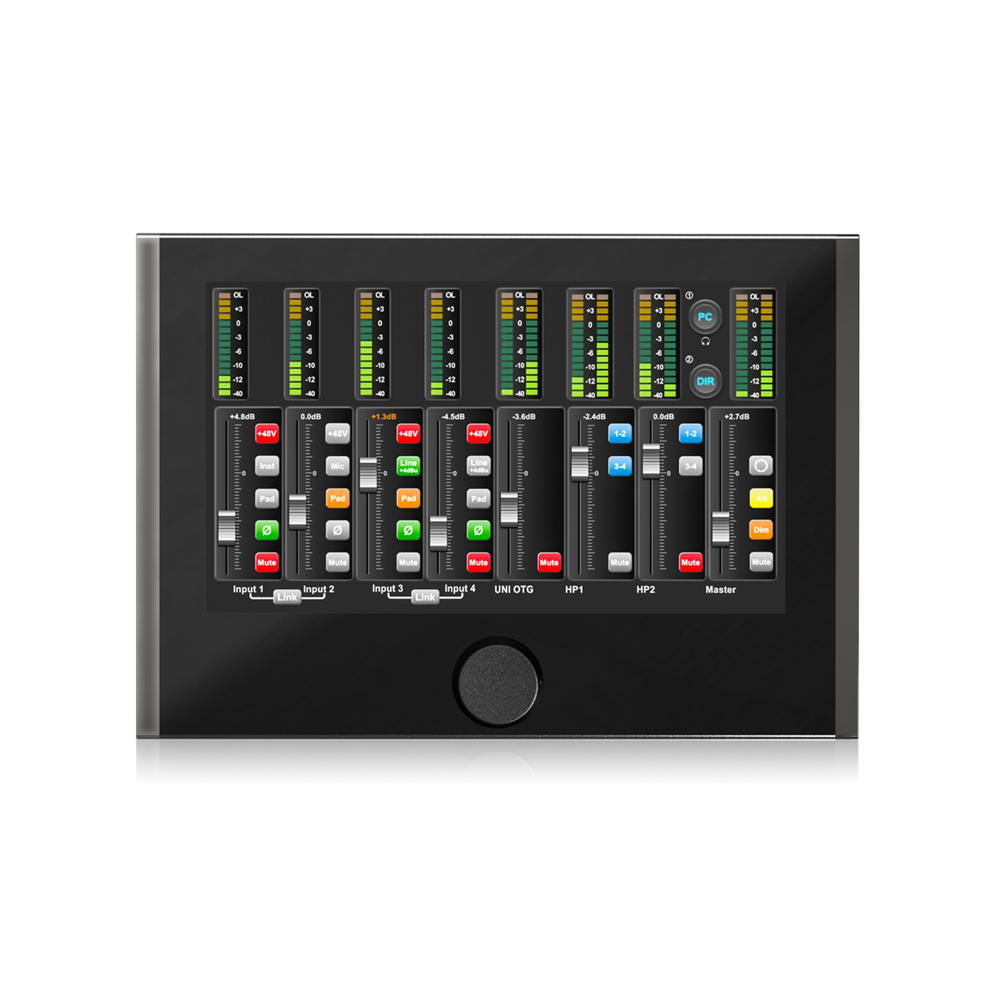 iCON Pro Audio Digitales Aufnahmegerät (Touch 8 - USB Interface)