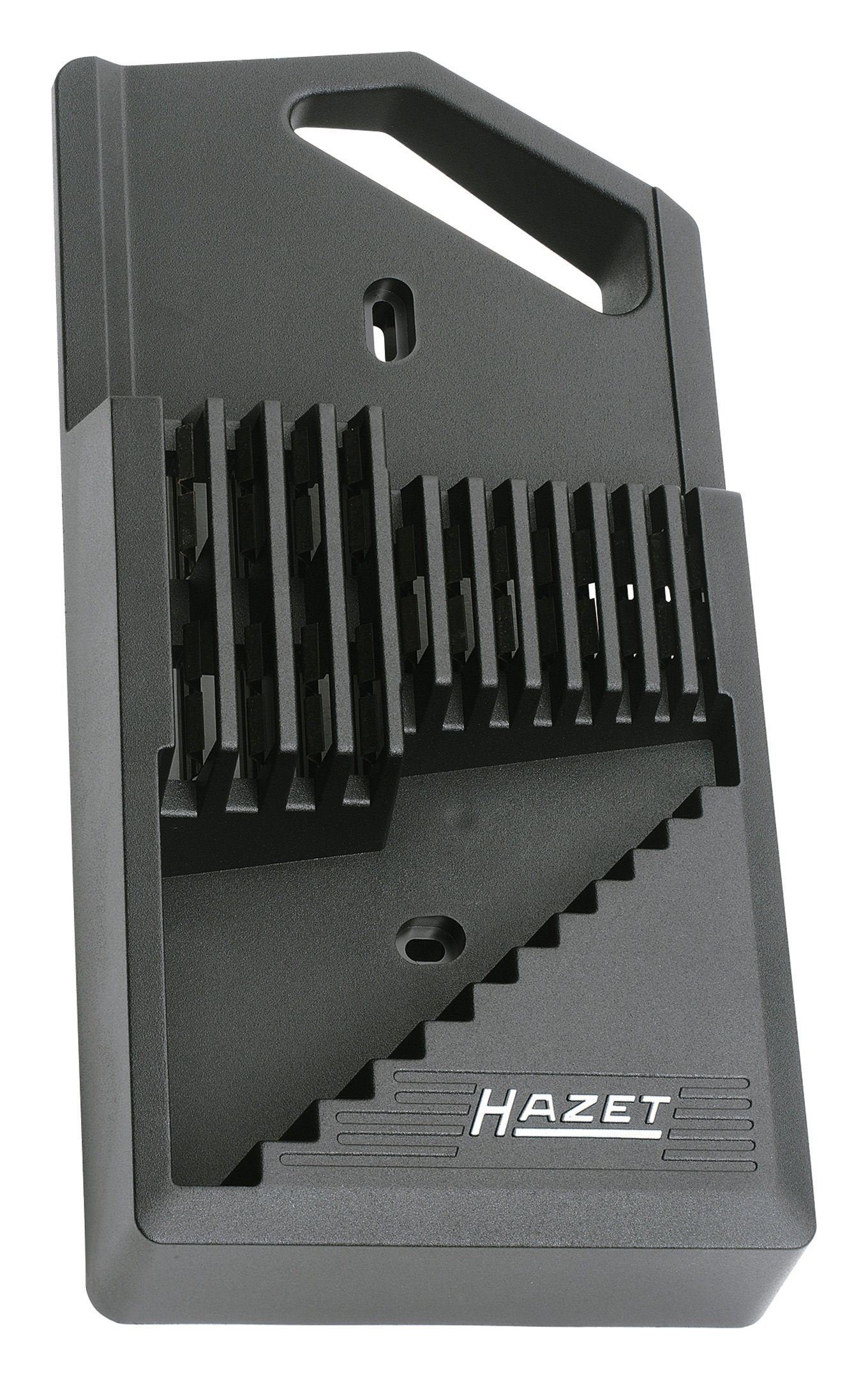 HAZET Ringschlüssel (12 St), Klemmhalter für Schlüssel 12tlg | Ringschlüssel