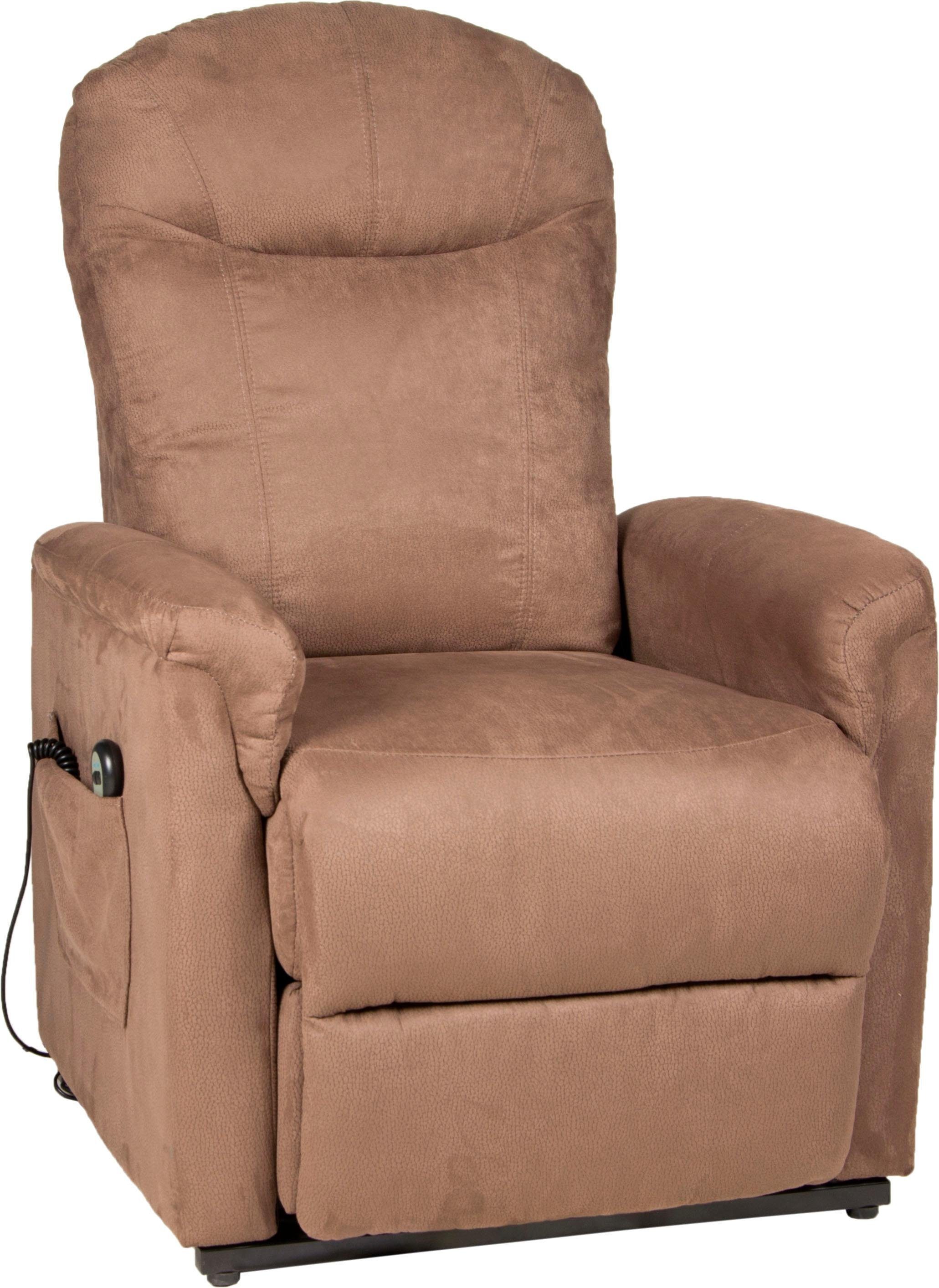 Duo Collection TV-Sessel Pylos mit elektrischer Aufstehhilfe, Relaxfunktion und Taschenfederkern mit Stahlwellenunterfederung