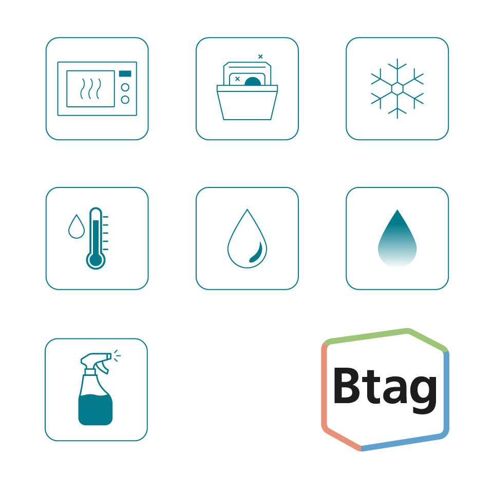 Brother Schriftband BTAG-231 Schwarz auf Weiß 12 mm x 4 m Tintenpatrone