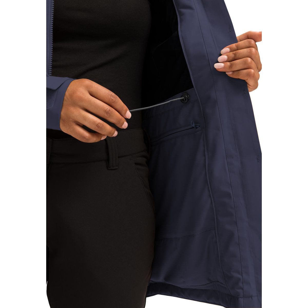 Maier Sports Outdoorjacke Liselotte Leicht wattierter Mantel mit hohem Wetterschutz. Dank mTEX 10.000