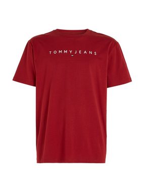 Tommy Jeans T-Shirt TJM REG LINEAR LOGO TEE EXT mit Markenlabel