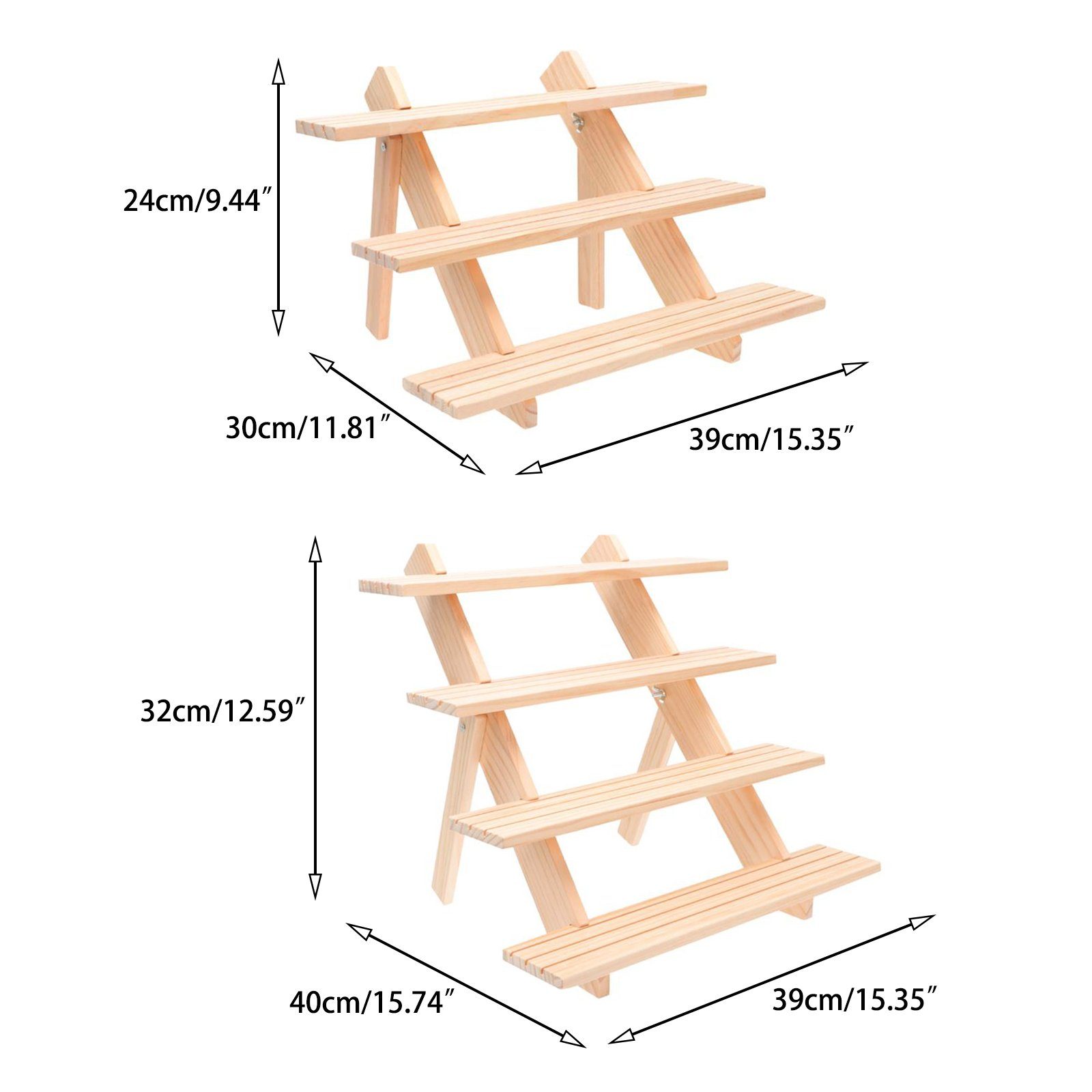 TWSOUL Stauraumregal Mehrstöckiges Lagerregal aus Kiefer, Kiefernholz, Lage günstig online kaufen