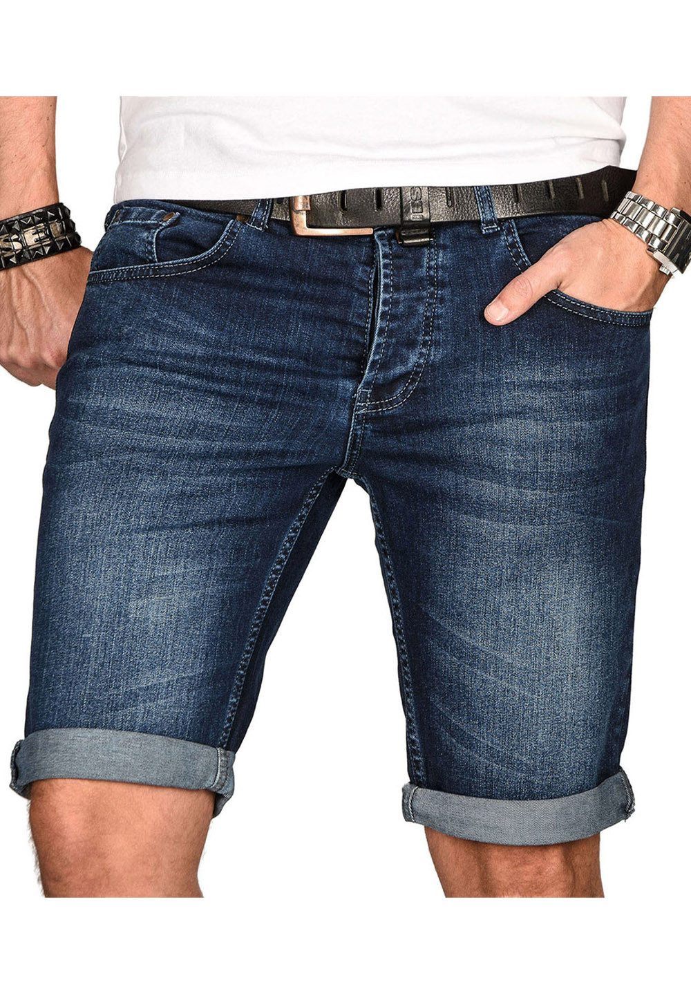 Alessandro Salvarini Shorts A. Salvarini Herren Shorts AS100 - AS109 Multi günstig online kaufen