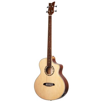 ORTEGA Guitars Akustik-Bass, Deep Series D7CE-4 Natural - Akustikbass