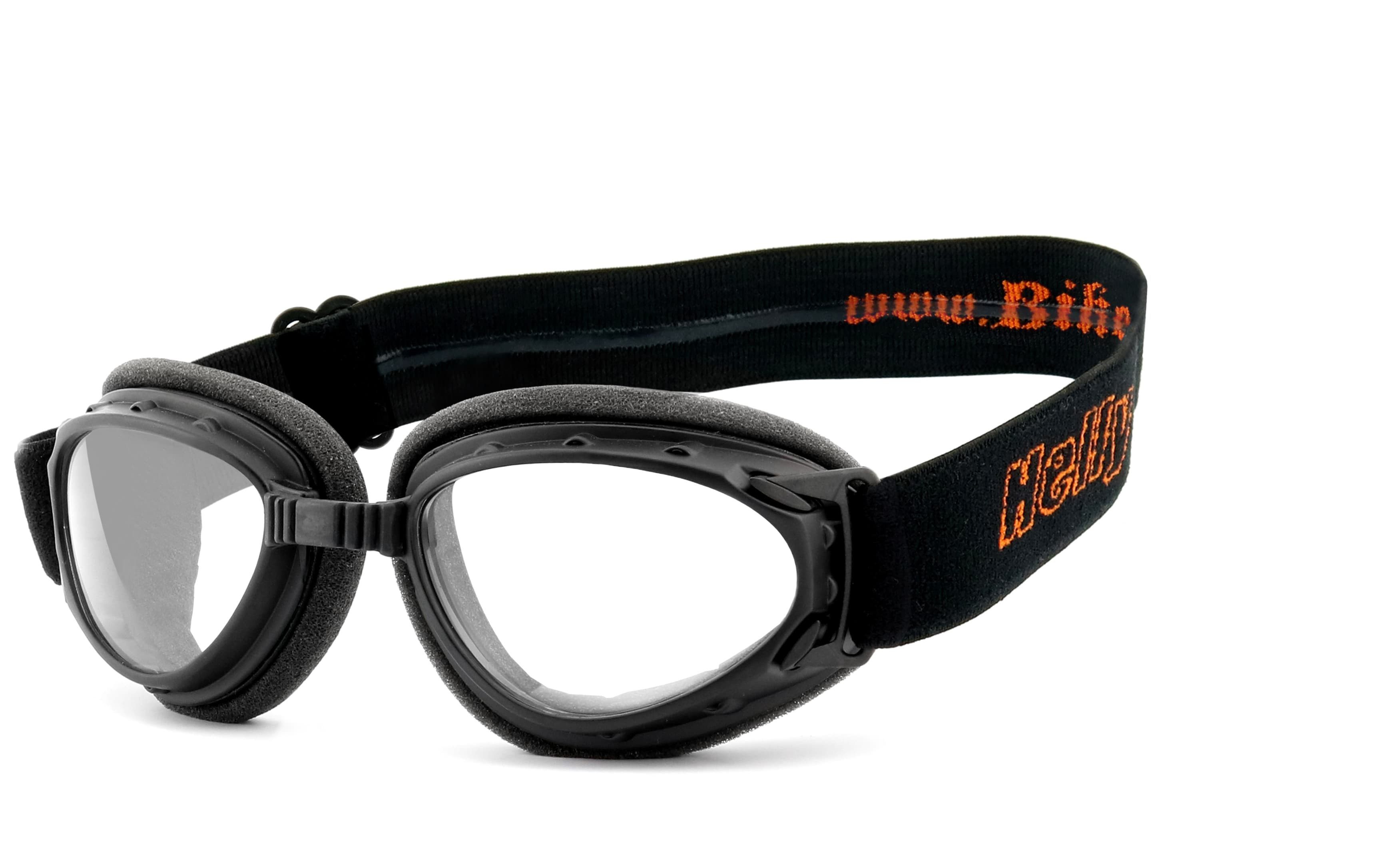 Helly - No.1 Bikereyes Motorradbrille 1331, gepolsterte Motorradbrille