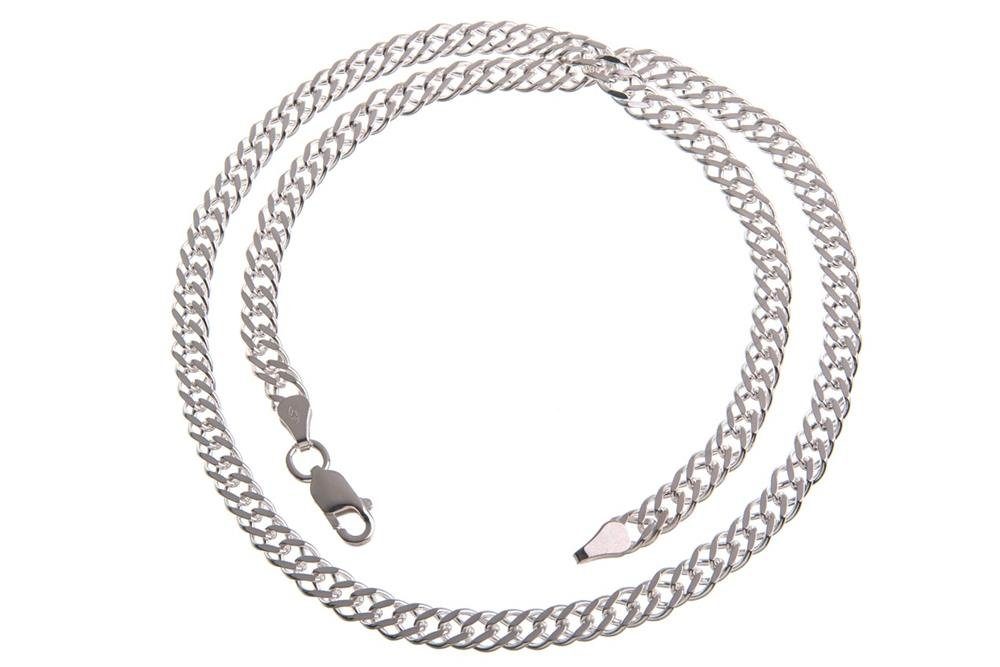 Silberkette Zwillingspanzerkette 5,5mm - 925 Silber