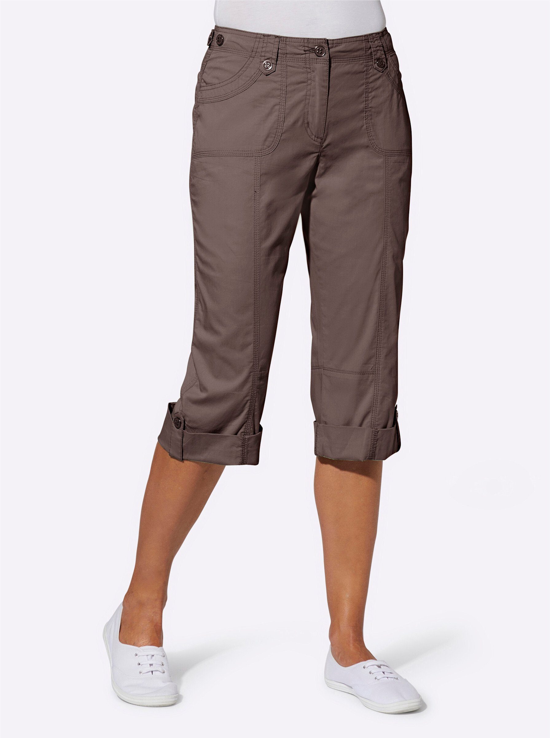 WITT WEIDEN Shorts dunkeltaupe