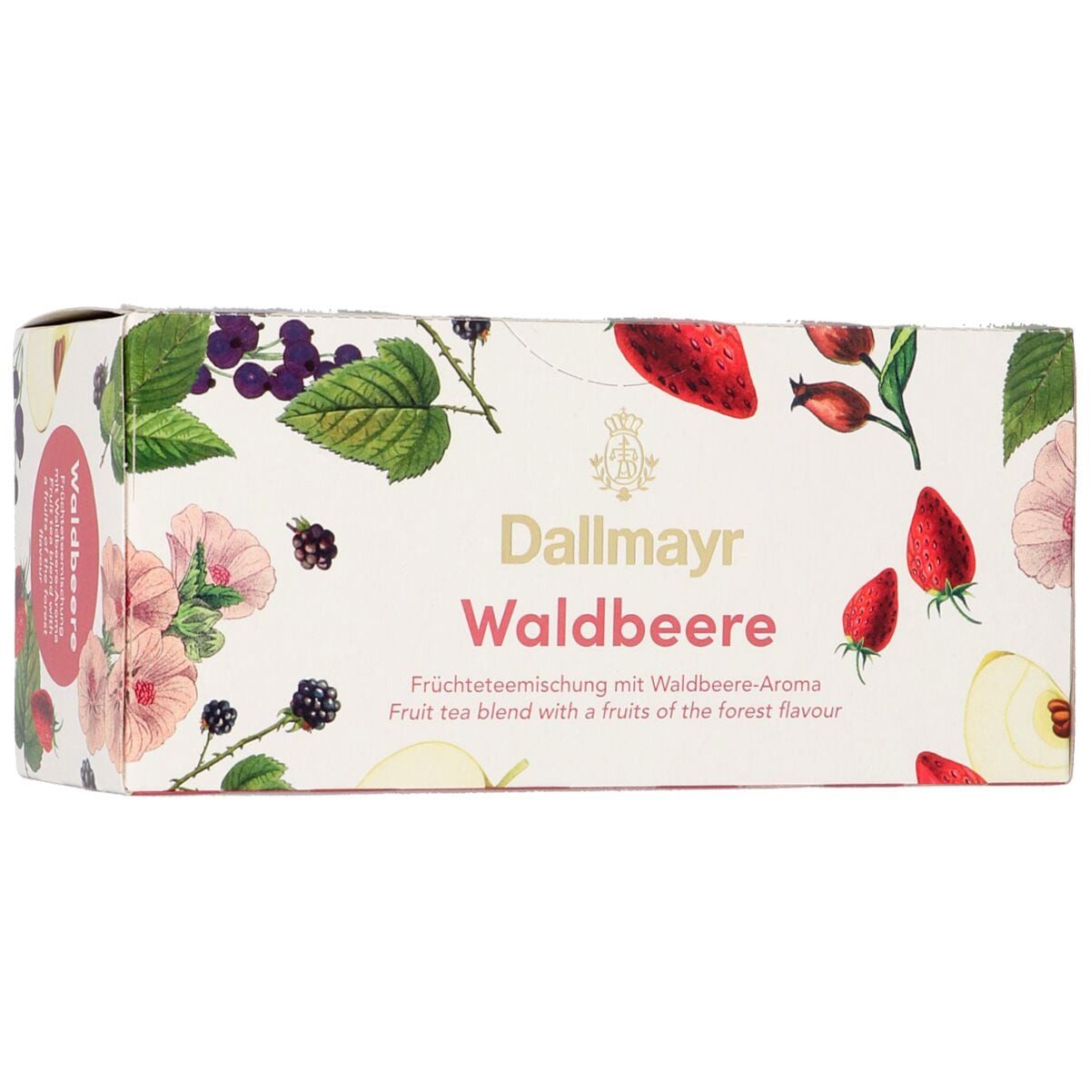DALLMAYR Tee Waldbeere, Aromatisierter Früchtetee mit Waldbeere