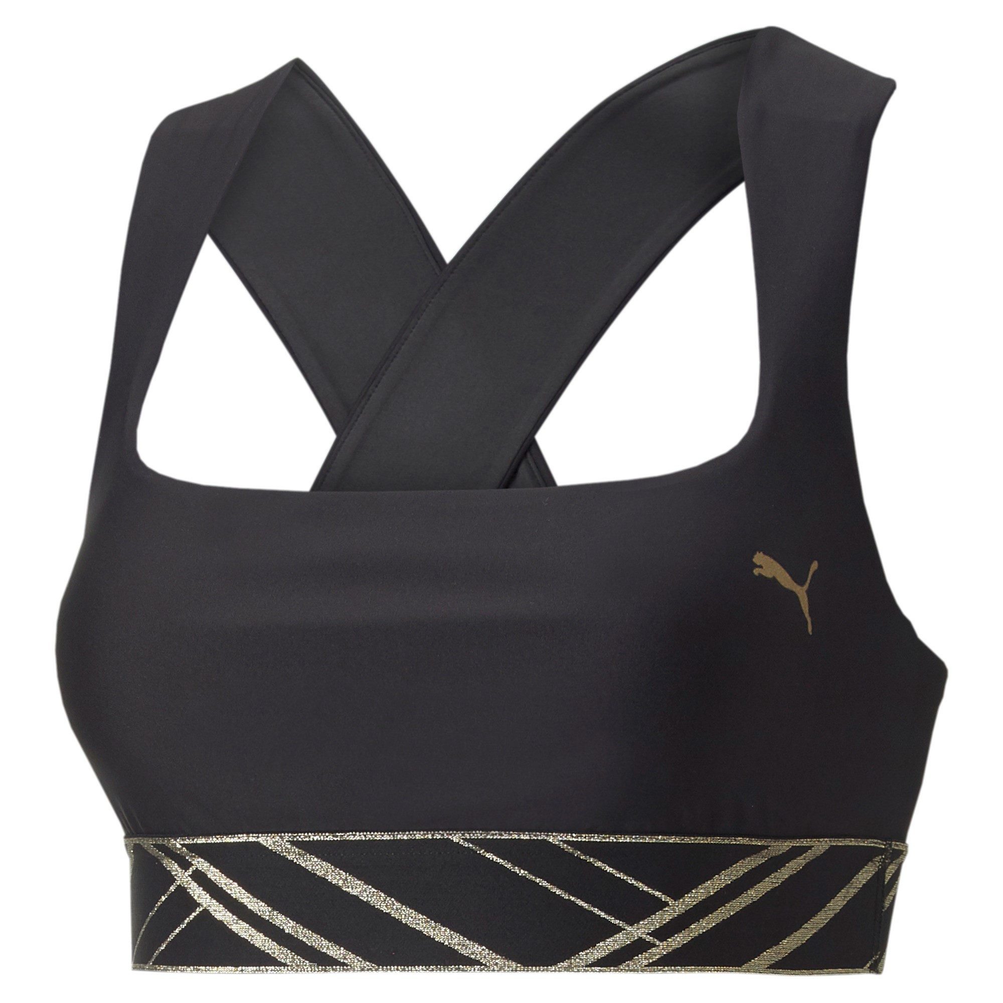 PUMA Sport-BH Puma Damen Sport BH Mid Impact Deco Glam Bra 522253