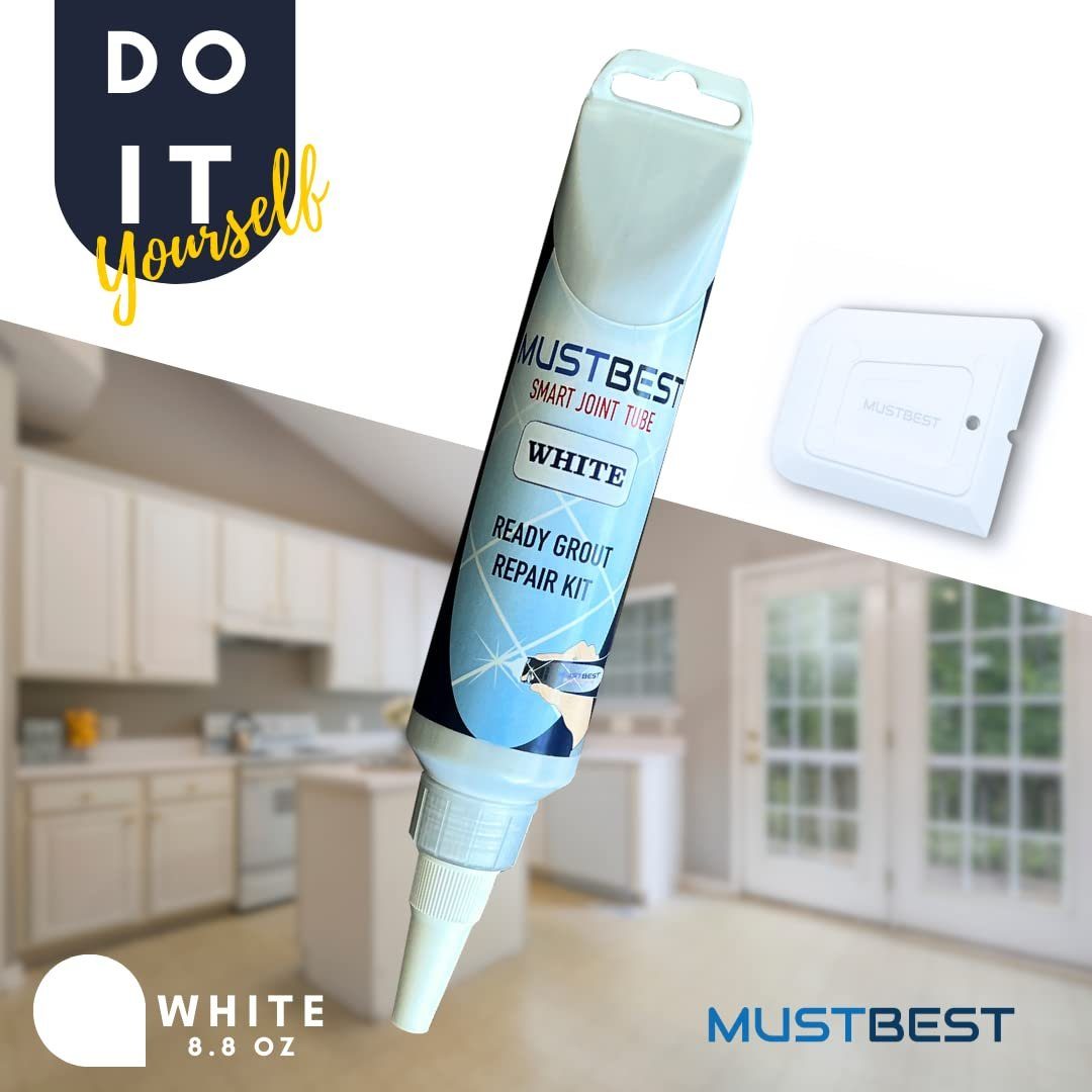 MustBest Fugenfueller Schnell trocknend Fliesenfugenreparatur