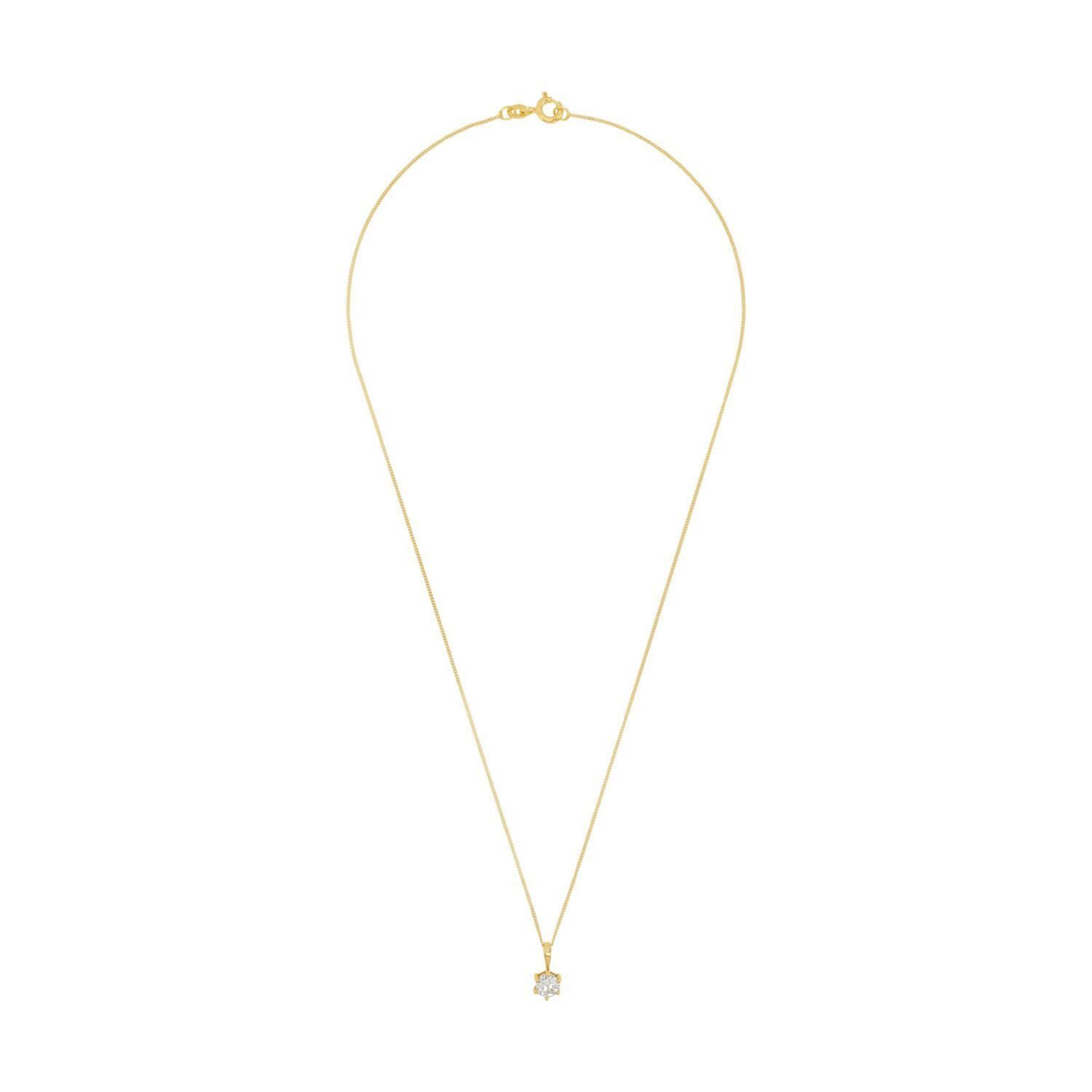 Amor Goldkette Amor Collier (Halsketten, 2-tlg., Halsketten)