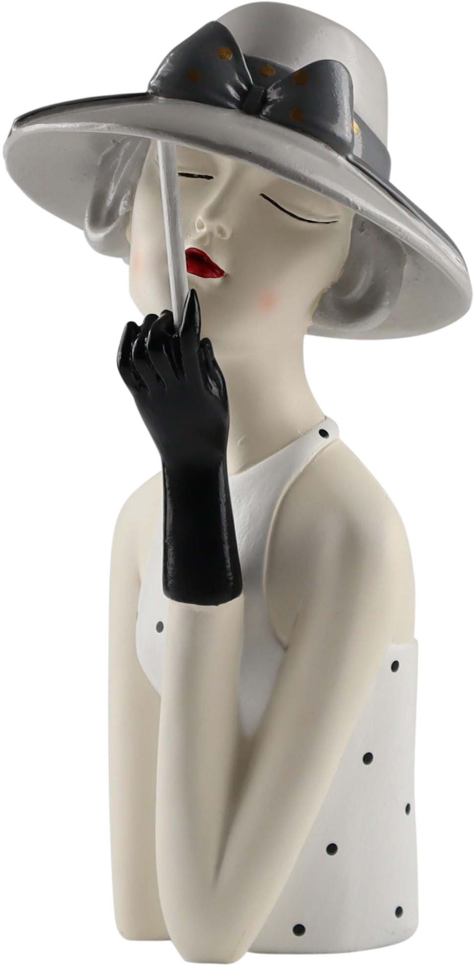 Dekofigur Damenbüste "Handschuh"