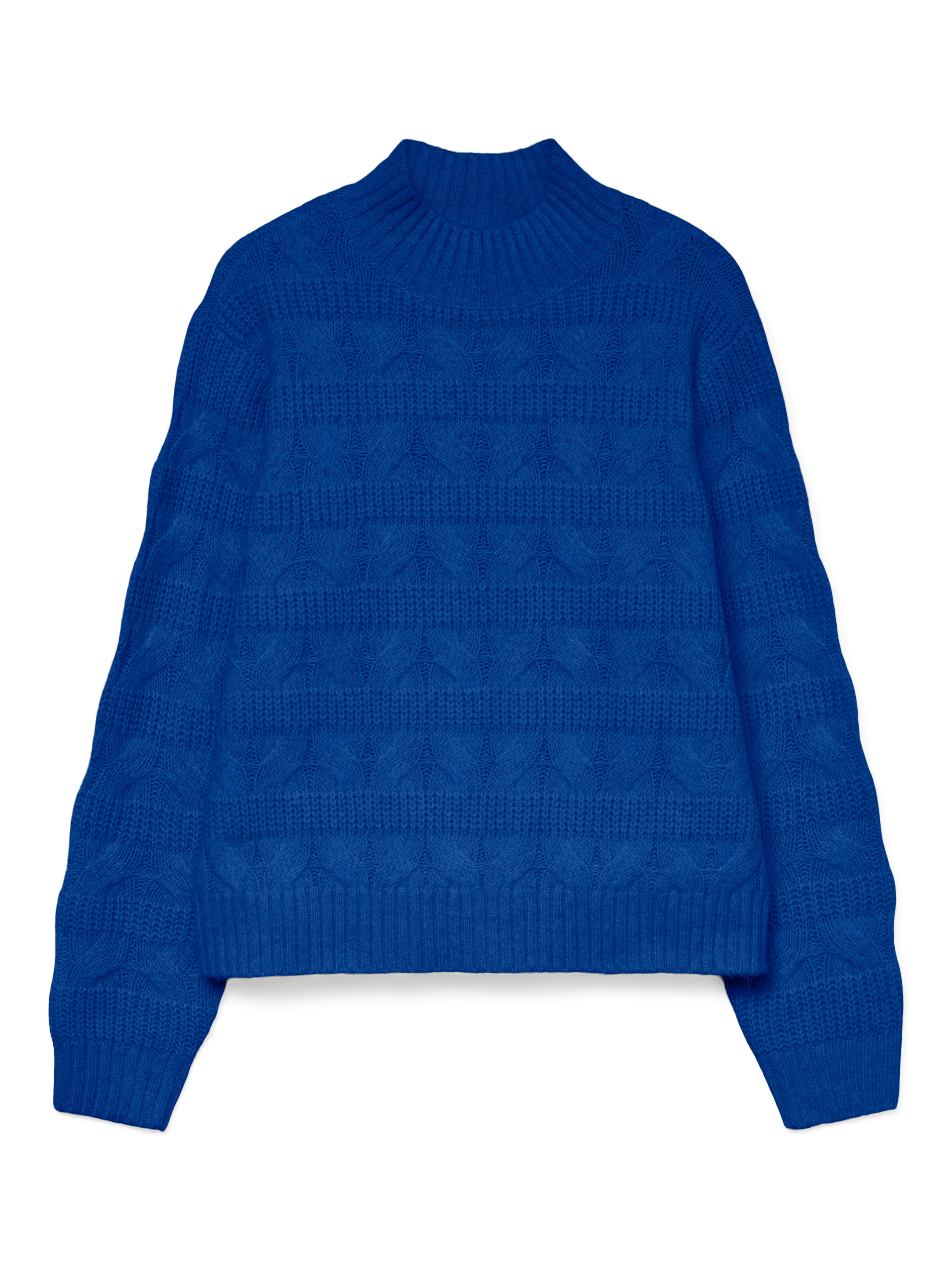 Vero Moda Strickpullover VMVIRGO LS HIGHNECK PULLOVER BF