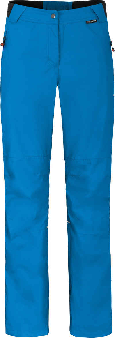 Bergson Regenhose LYNDE COMFORT Damen Regenhose, Netzfutter, 12000 mm Wassersäule, Kurzgrößen, blau