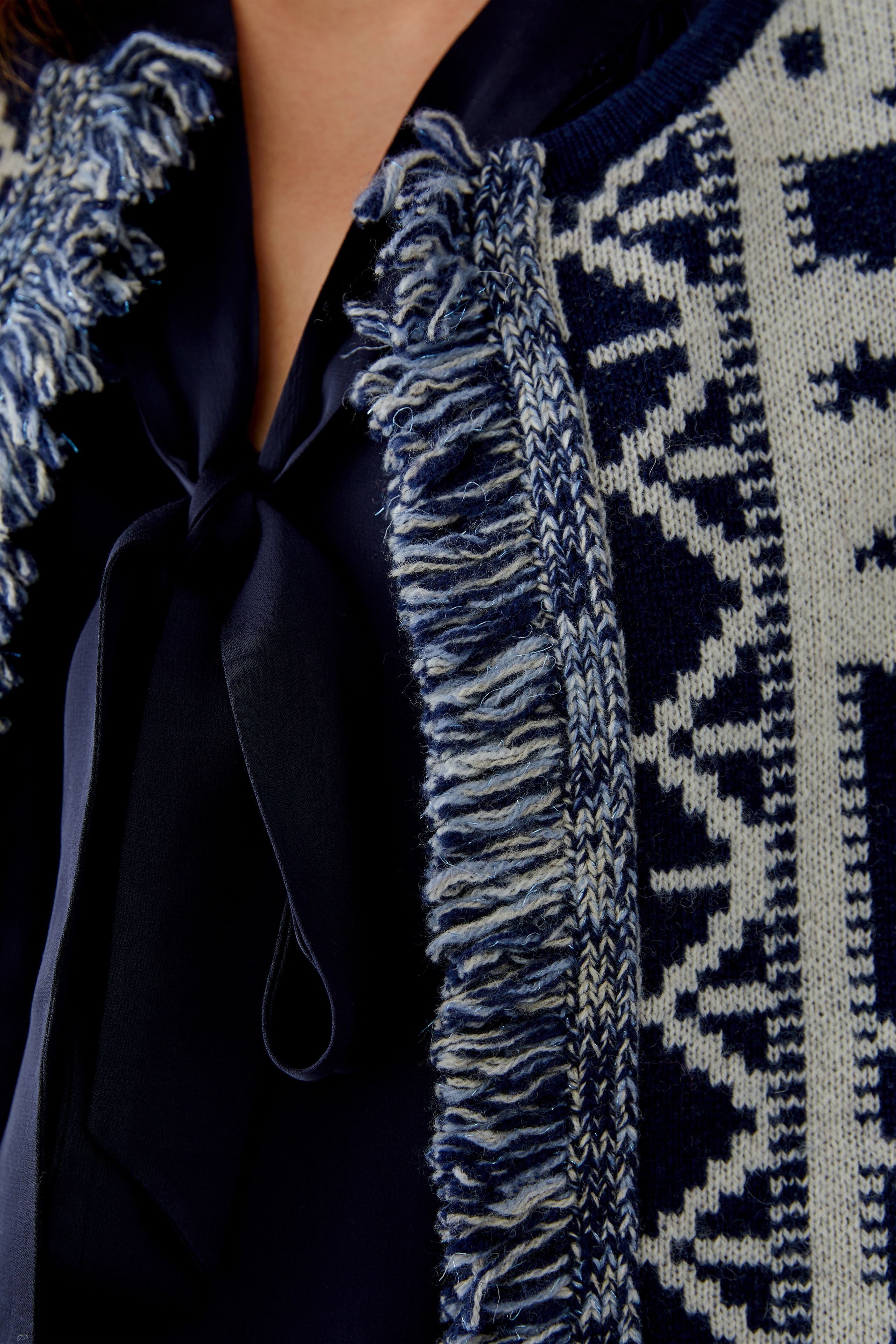 Oui Strickjacke