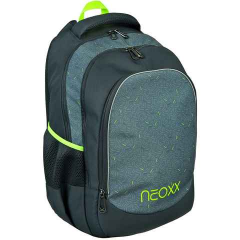 neoxx Schulrucksack Fly, Boom, aus recycelten PET-Flaschen